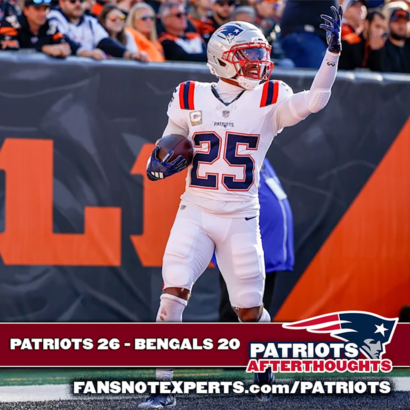 HEY, THEY WON, RIGHT!? Patriots 26 - Bengals 20