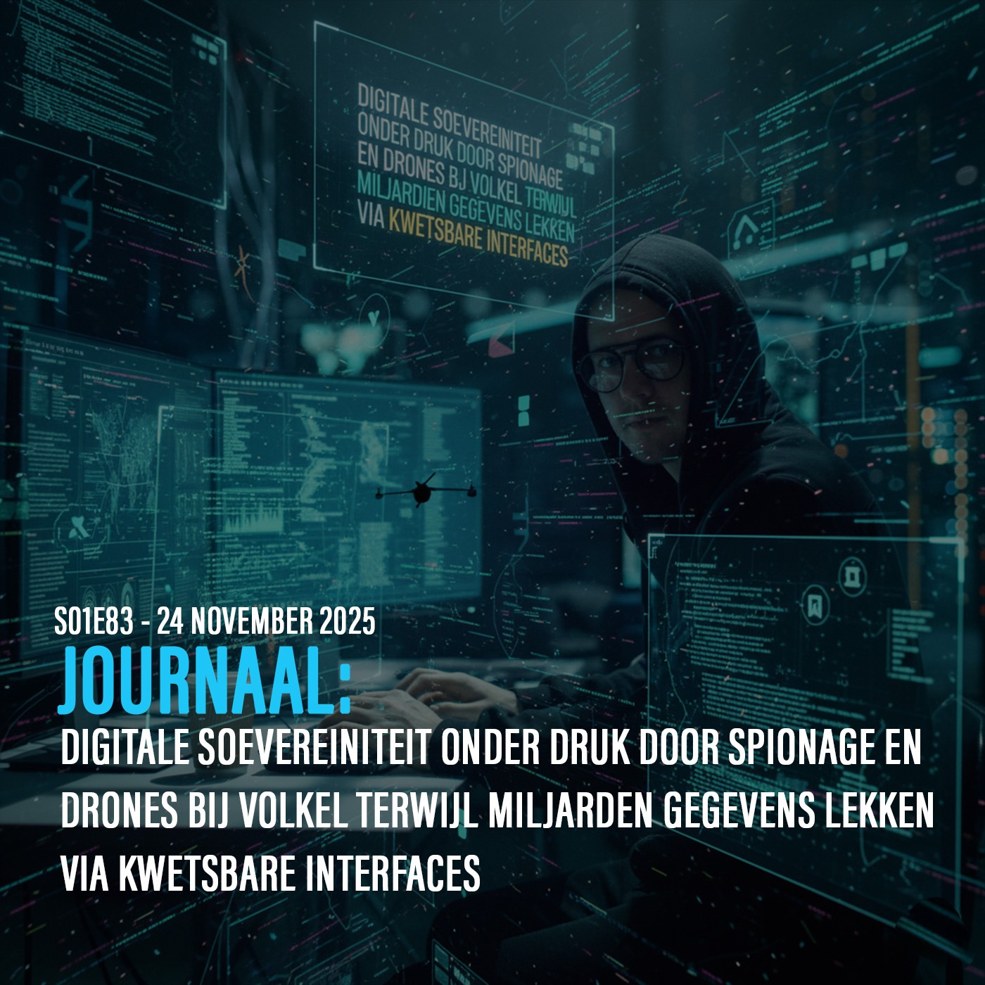 DE ANALYSE: Digitale soevereiniteit onder druk door spionage, drones bij Volkel en miljarden gegevenslekken episode artwork