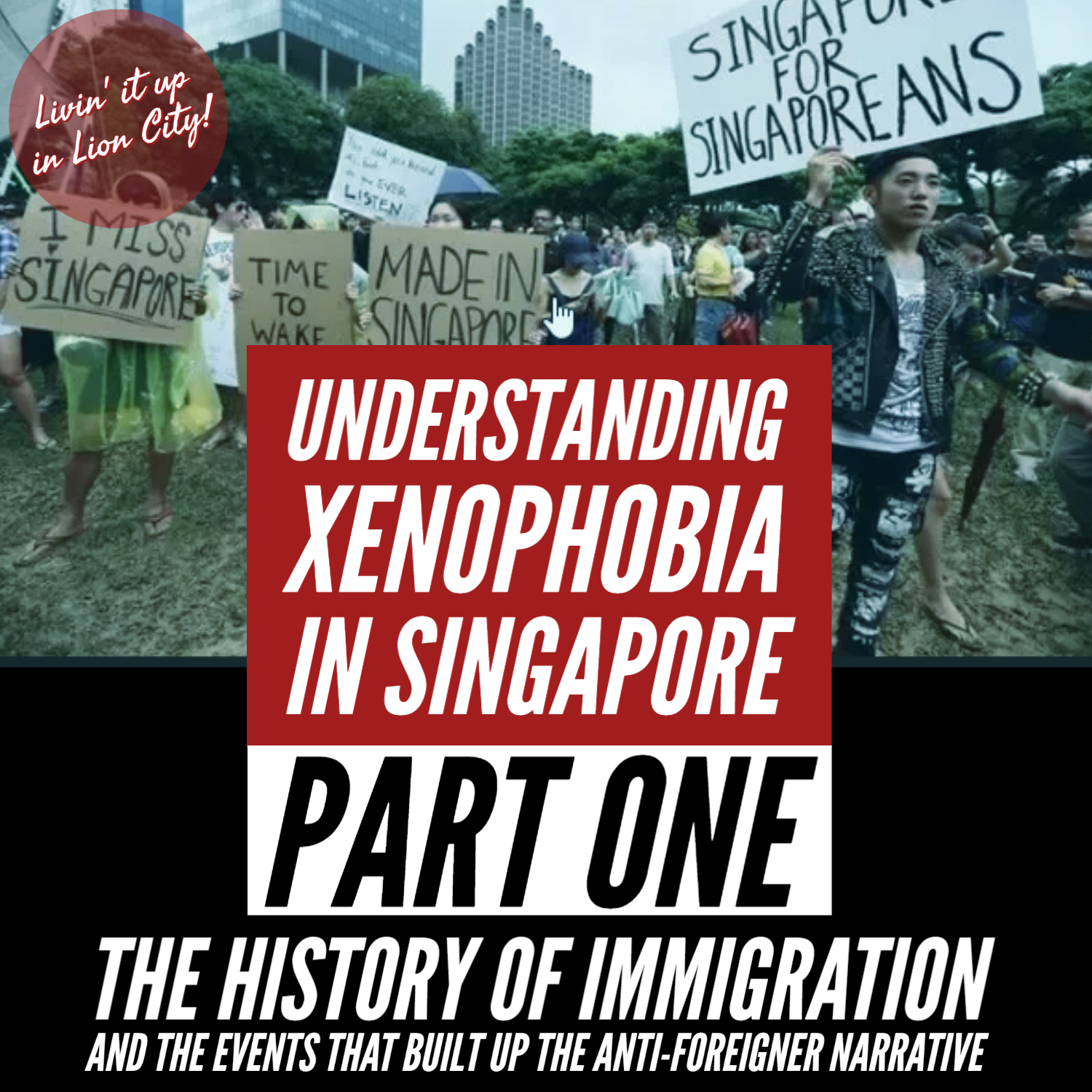 Living it up in Lion City!