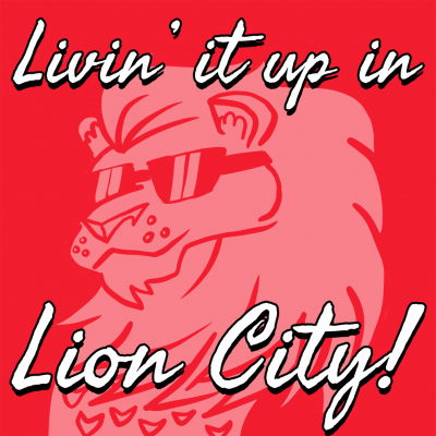 Living it up in Lion City!