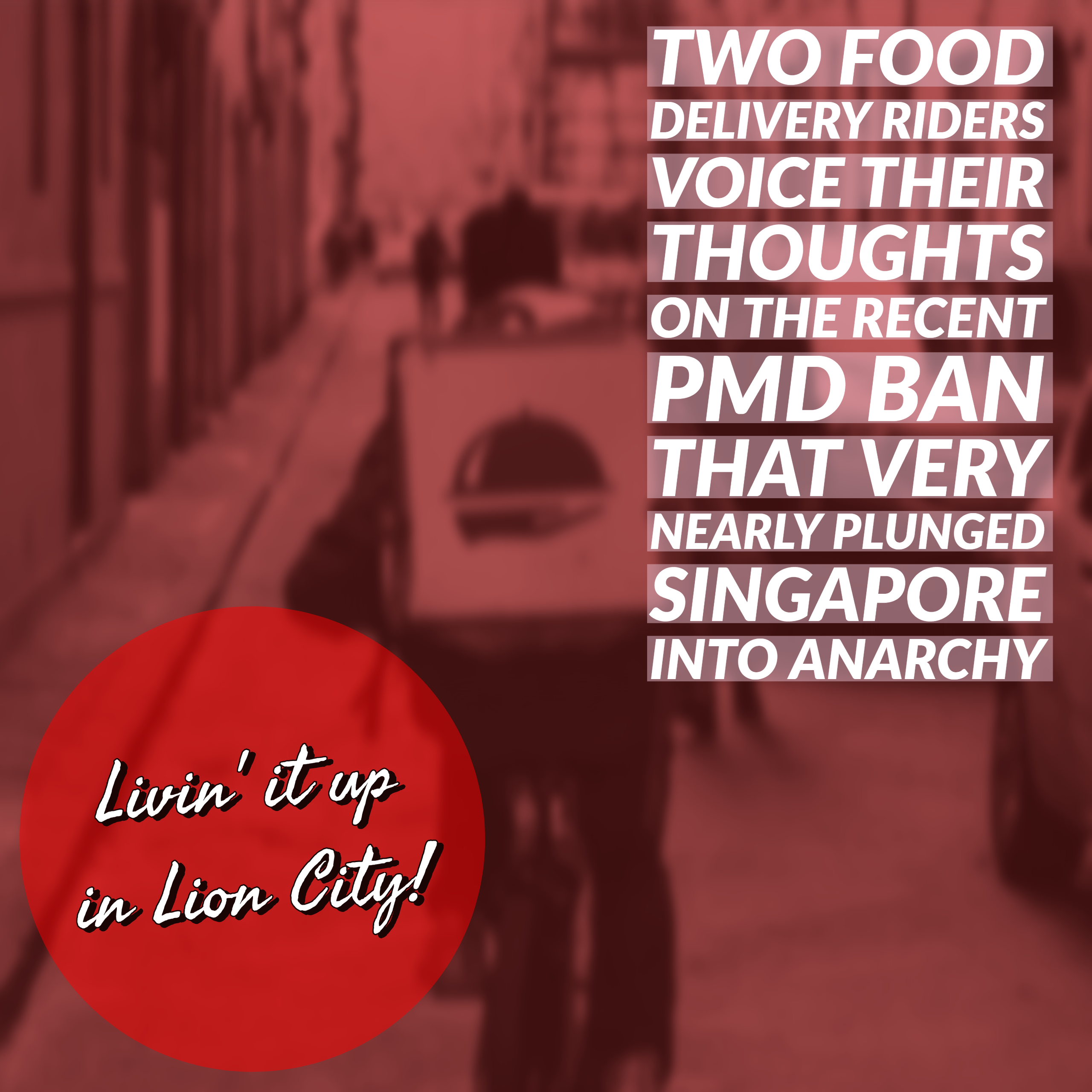 Living it up in Lion City!