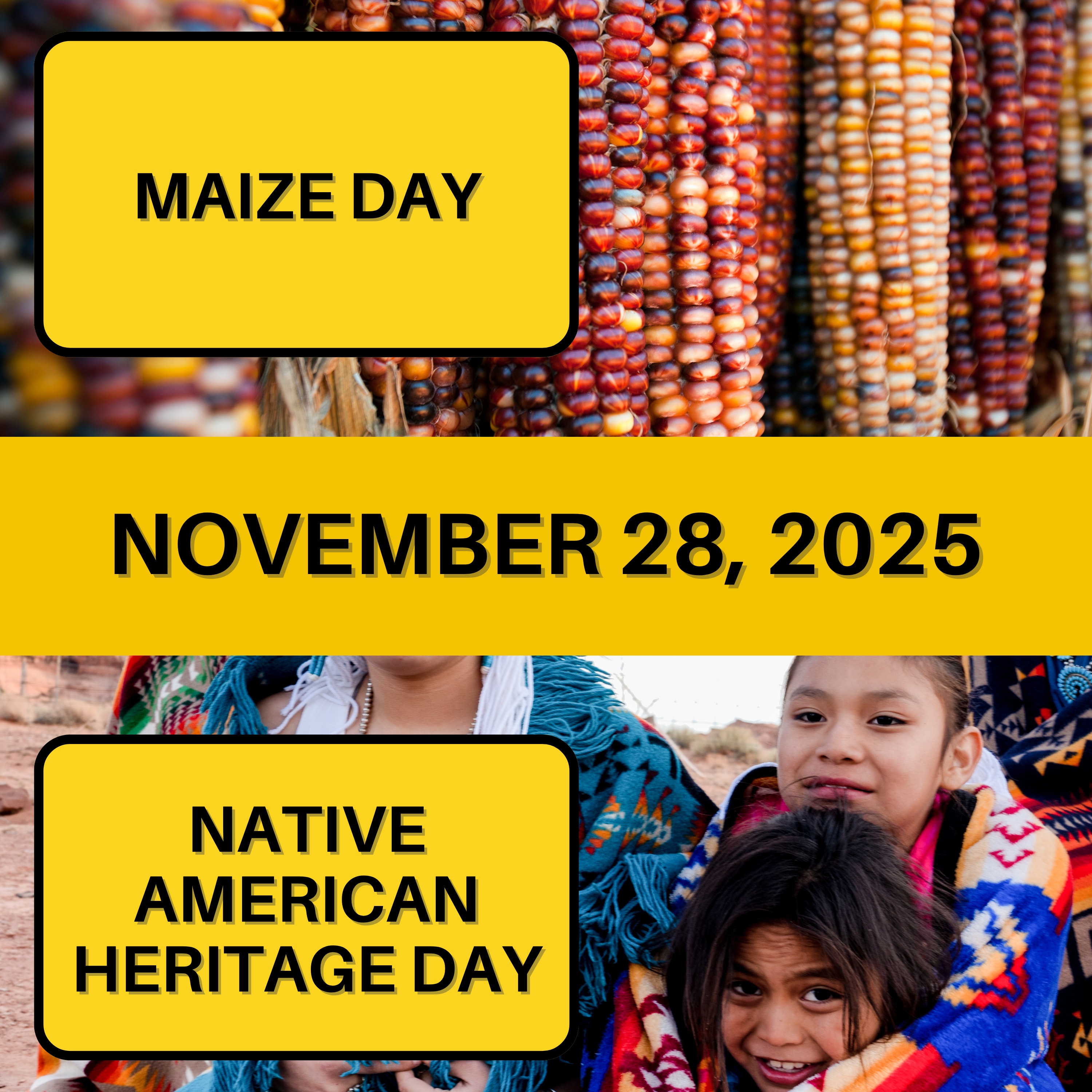 Maize Day & Native American Heritage Day