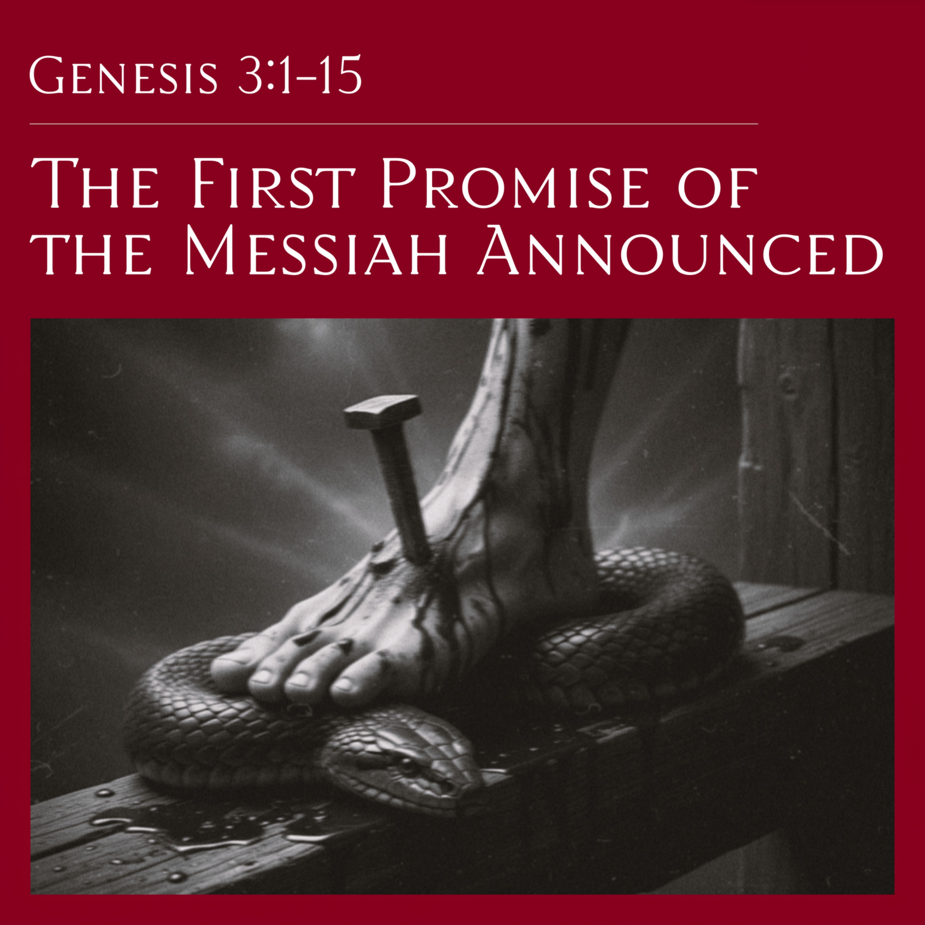 Genesis 3:1-15 — The First Promise of the Messiah Announced episode artwork