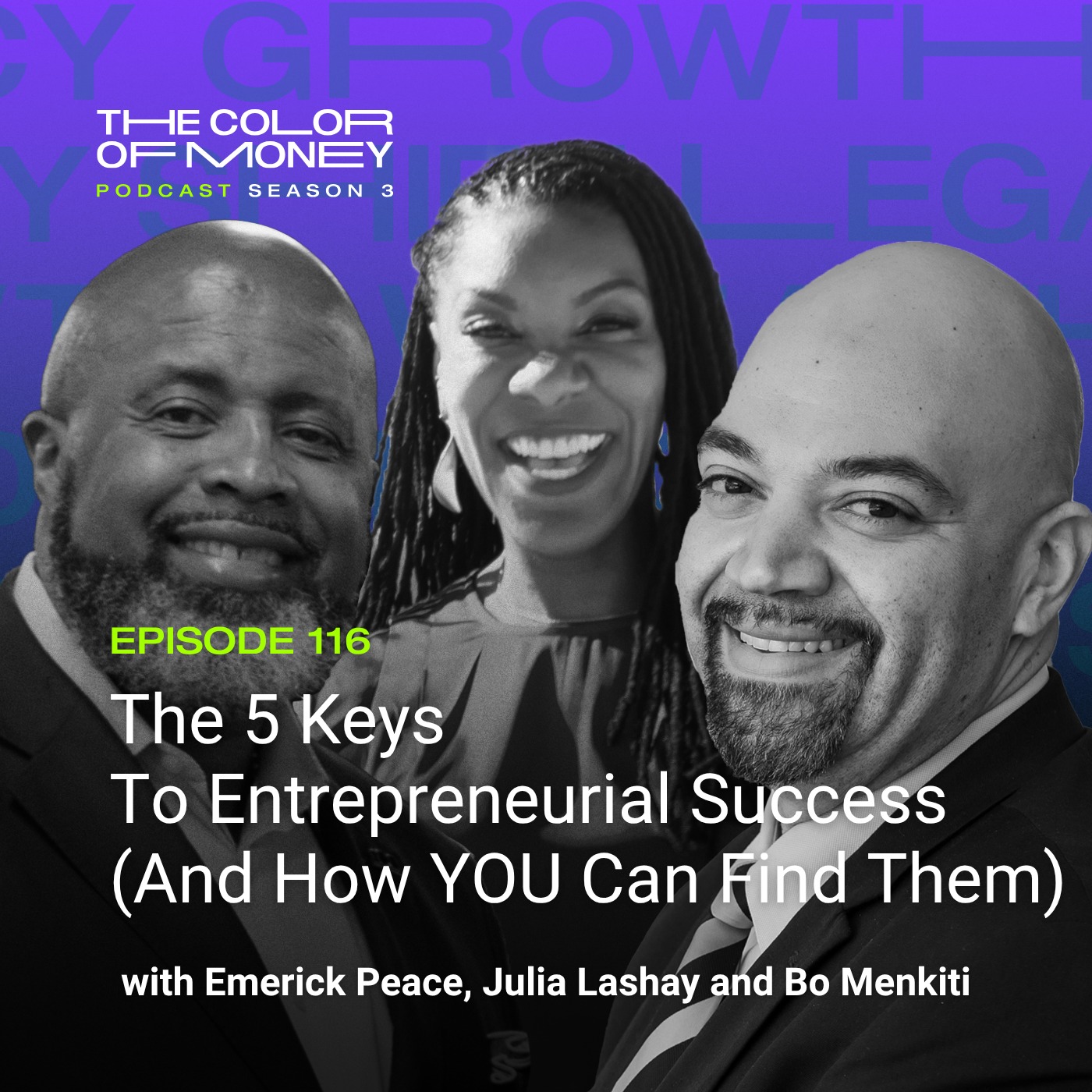 116. The 5 Keys To Entrepreneurial Success (And How YOU Can Find Them) episode artwork