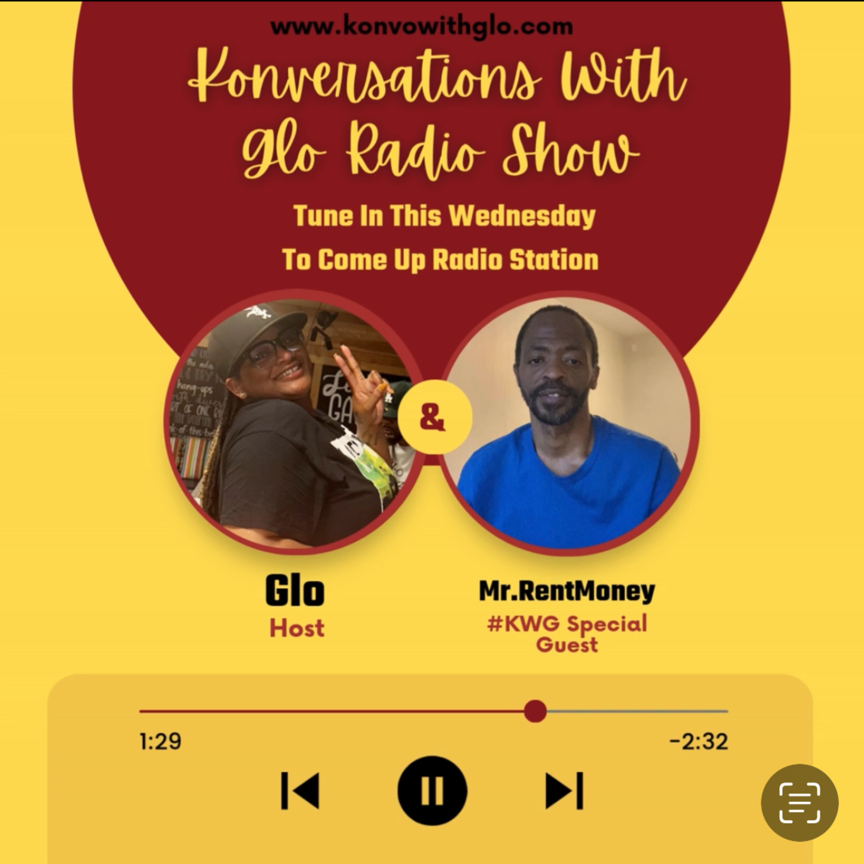 Konversations With Glo Radio Show: "Opus Love" episode artwork