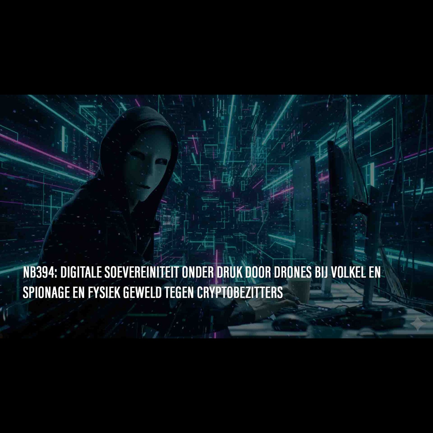 DE DISCUSSIE: NB394: Digitale soevereiniteit onder druk door drones bij Volkel en spionage en fysiek geweld tegen cryptobezitters episode artwork