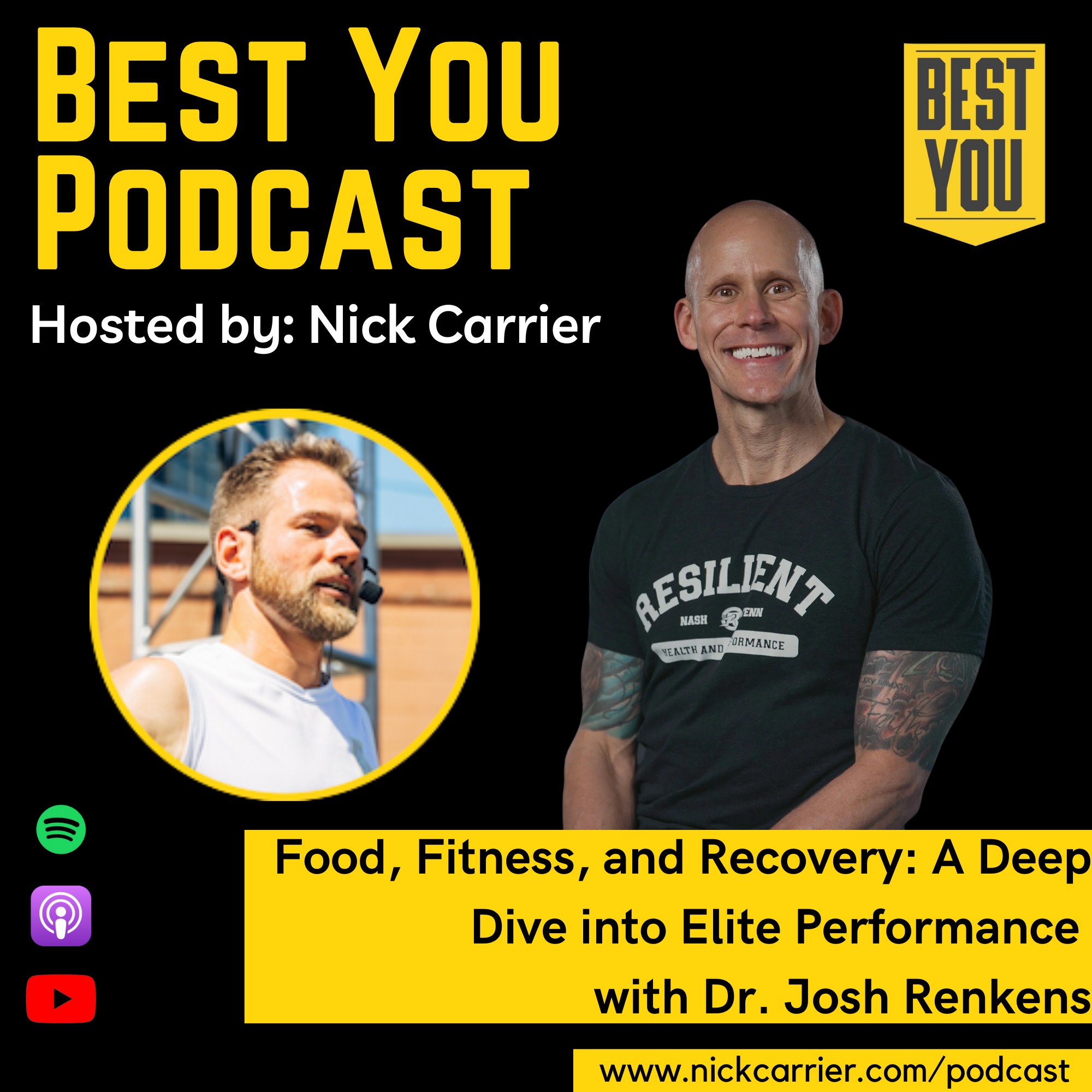 Food, Fitness, and Recovery: A Deep Dive into Elite Performance with Dr. Josh Renkens episode artwork