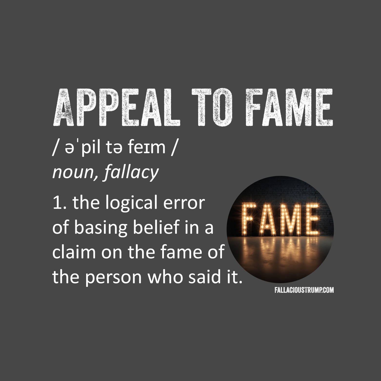 Appeal to Fame - FT#184