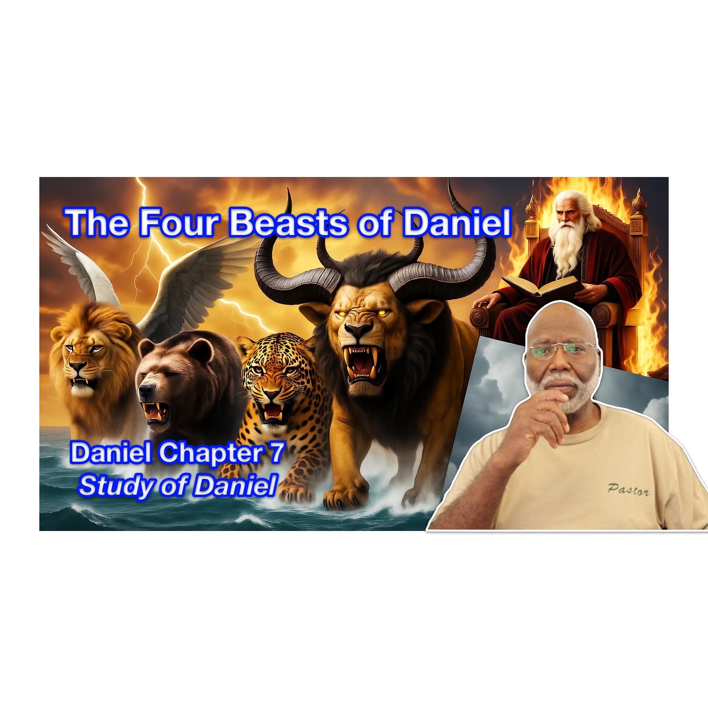 The Four Beasts of Daniel (Daniel Chapter 7) episode artwork