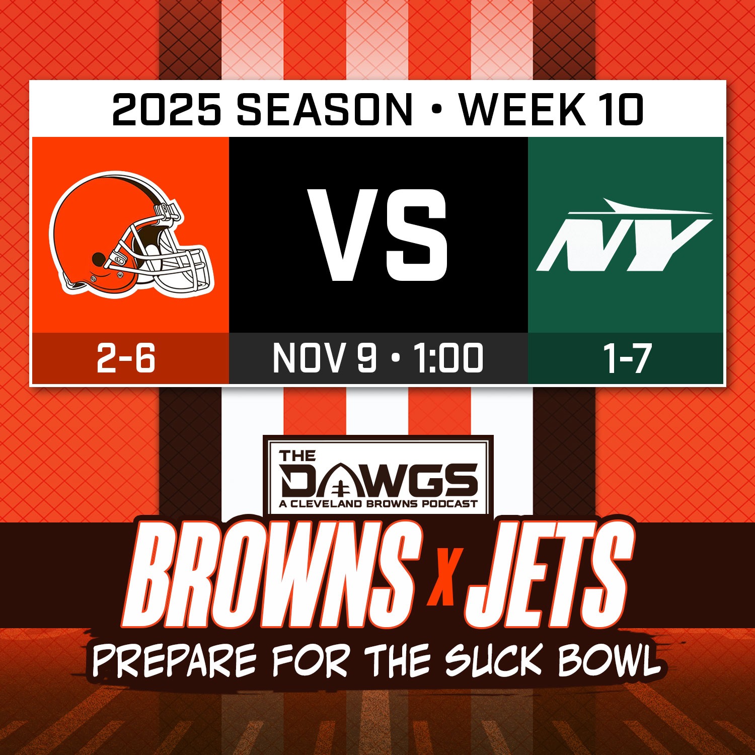 Browns x Jets: Game Preview - Can the Browns Beat a Team that Wants to Lose? - Cleveland Browns Podcast for 11/6/25