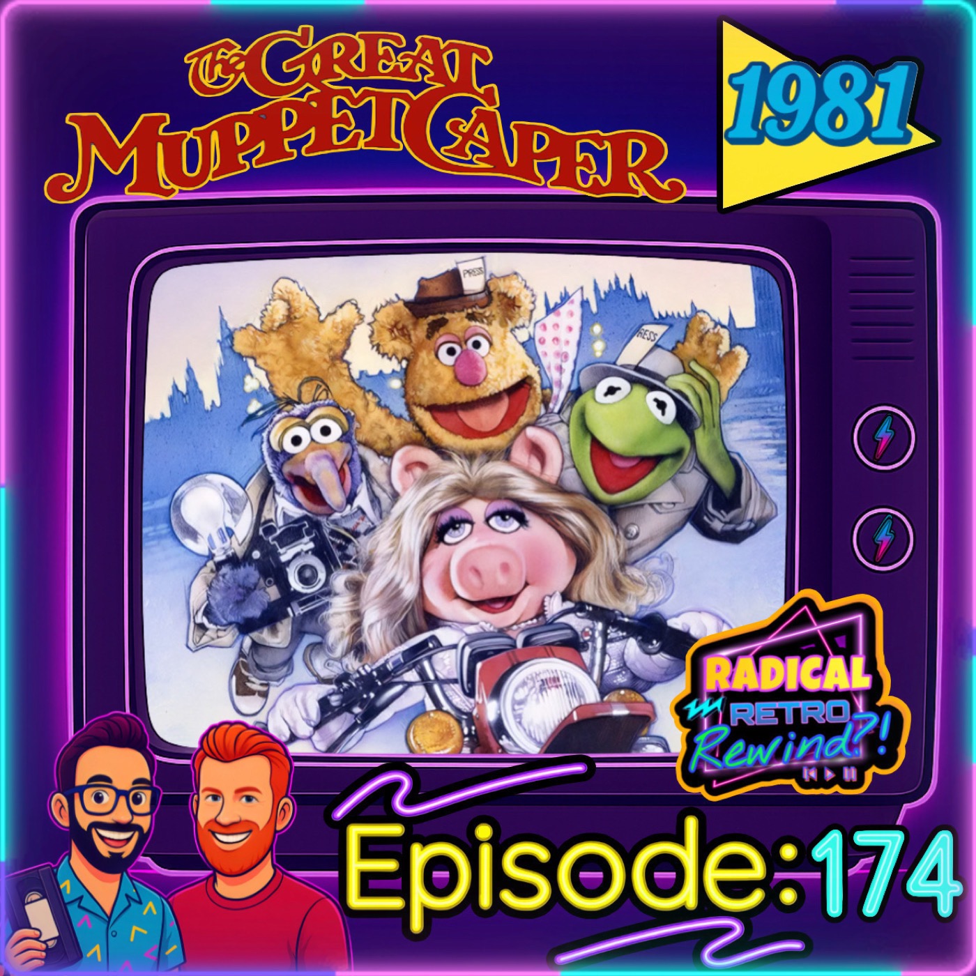 Episode 174: "The Great Muppet Caper" (1981) 🐸🐷💎