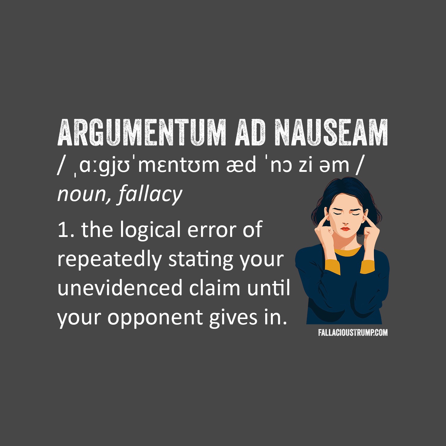 Fallacious Trump