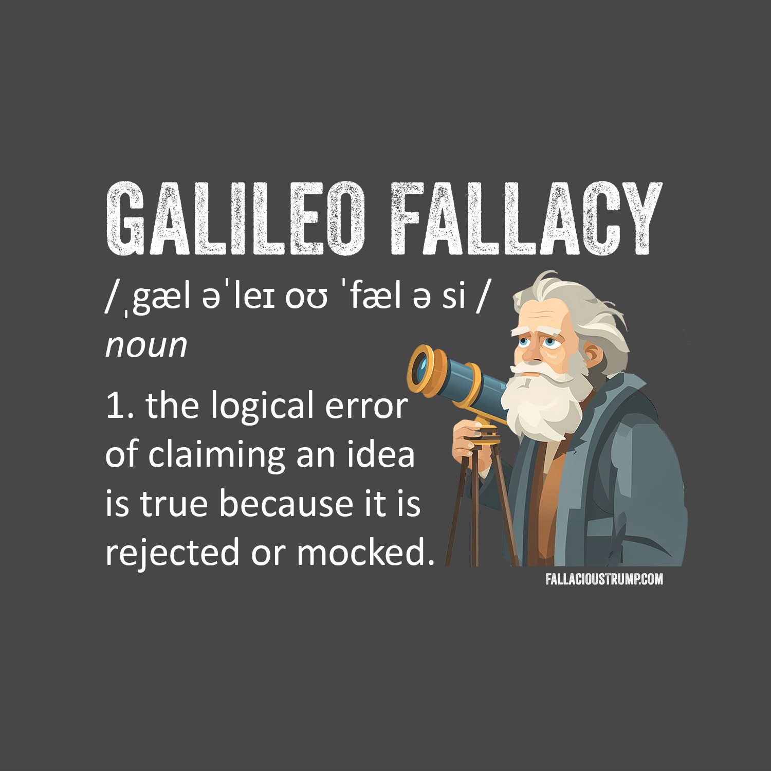Fallacious Trump
