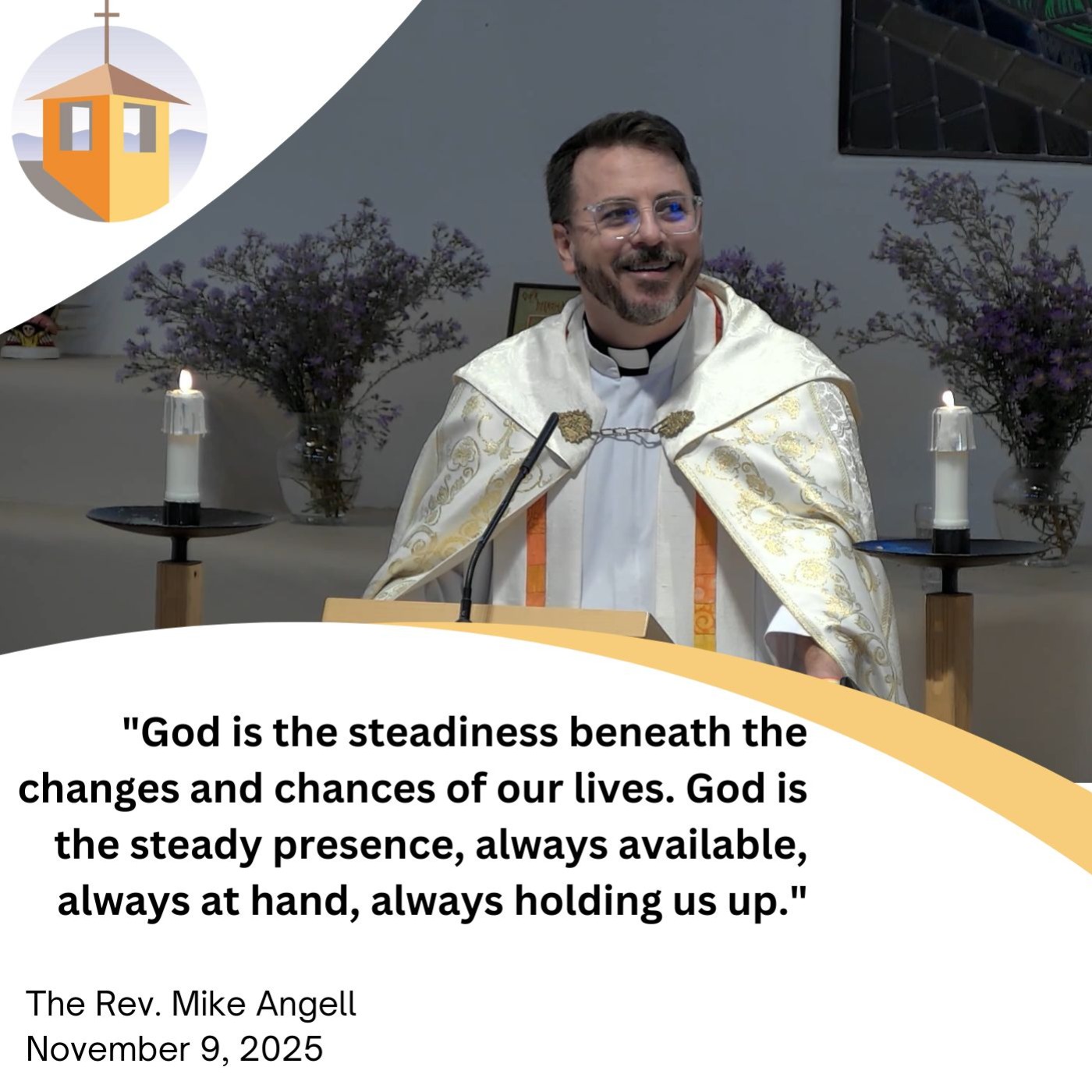 The God of the Living - The Rev. Mike Angell episode artwork