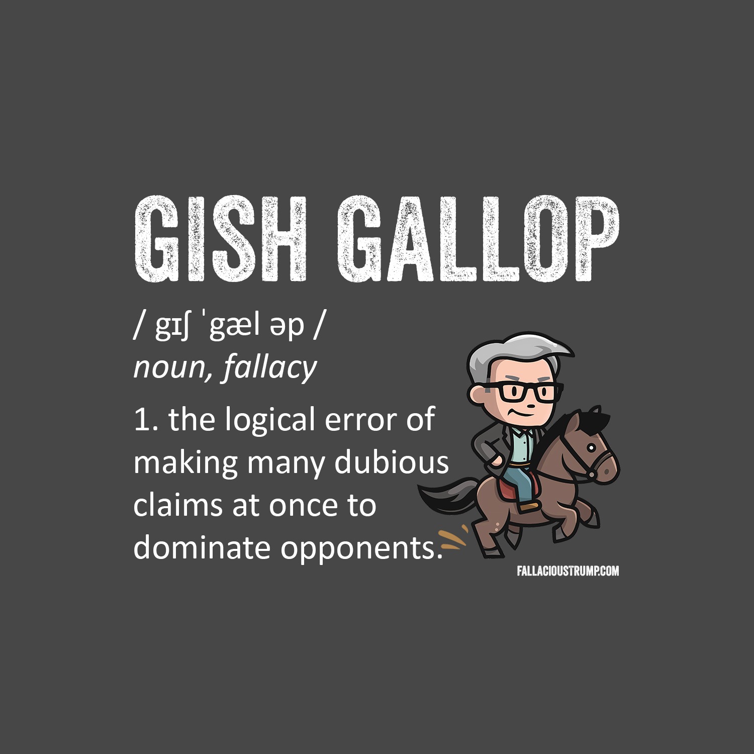 Fallacious Trump