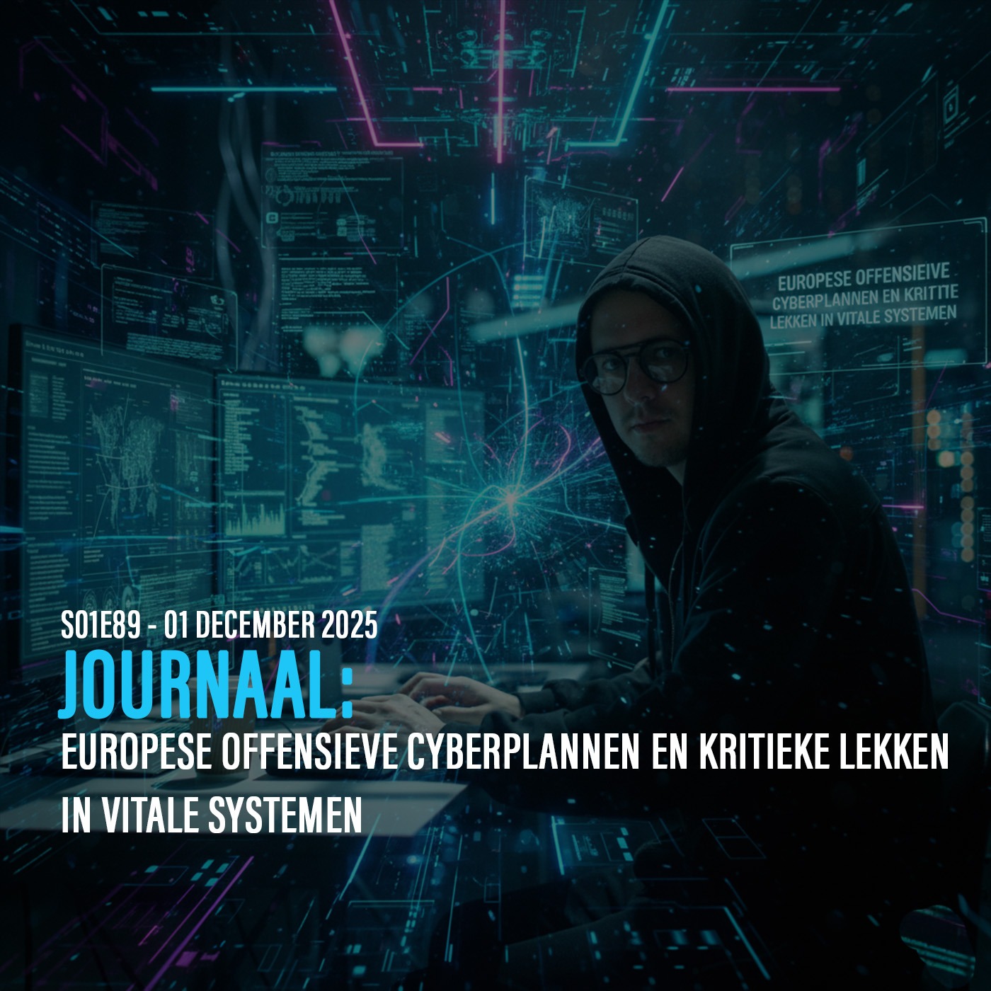 Europese offensieve cyberplannen en kritieke lekken in vitale systemen episode artwork