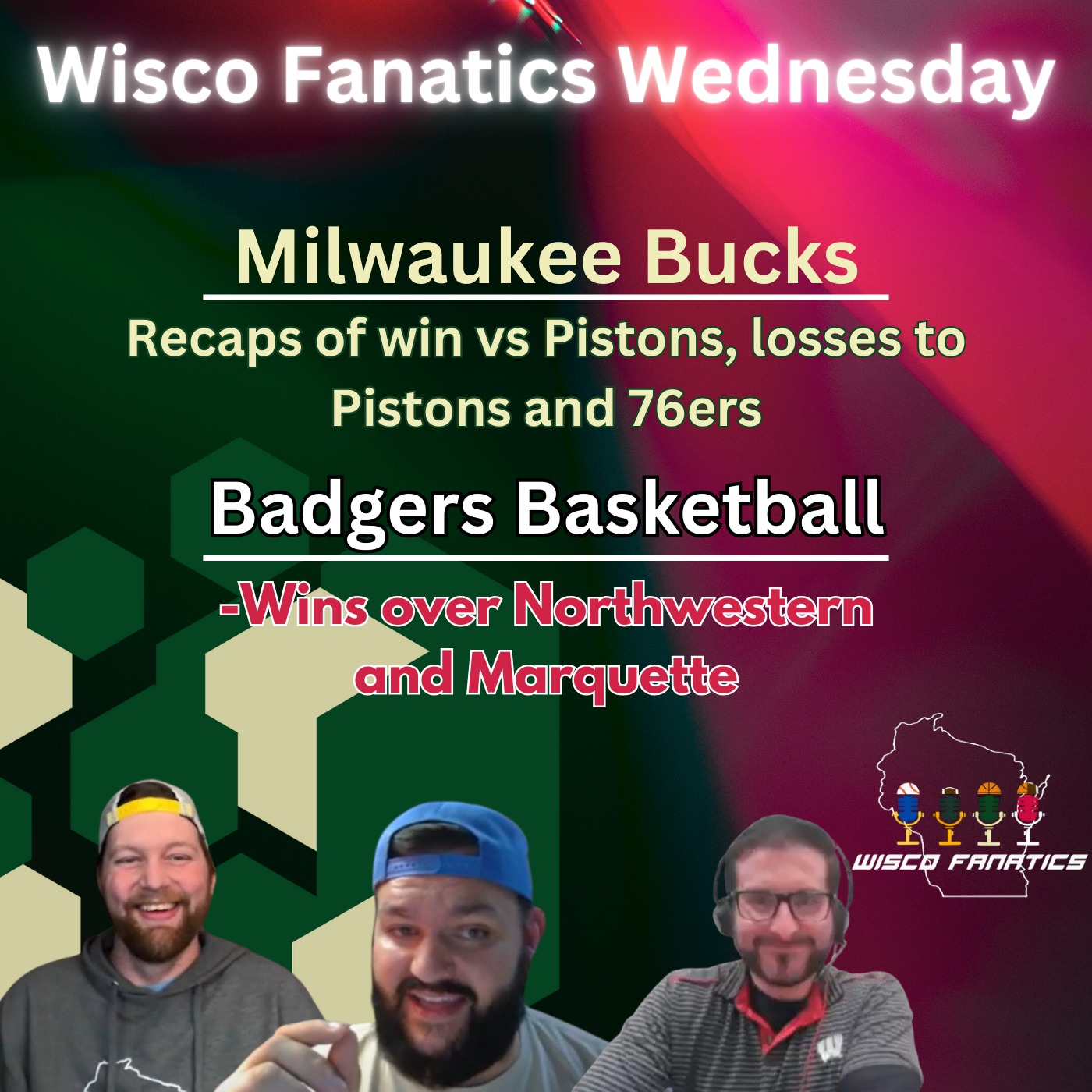 Bucks playing thin, Badgers 2-0 in December episode artwork