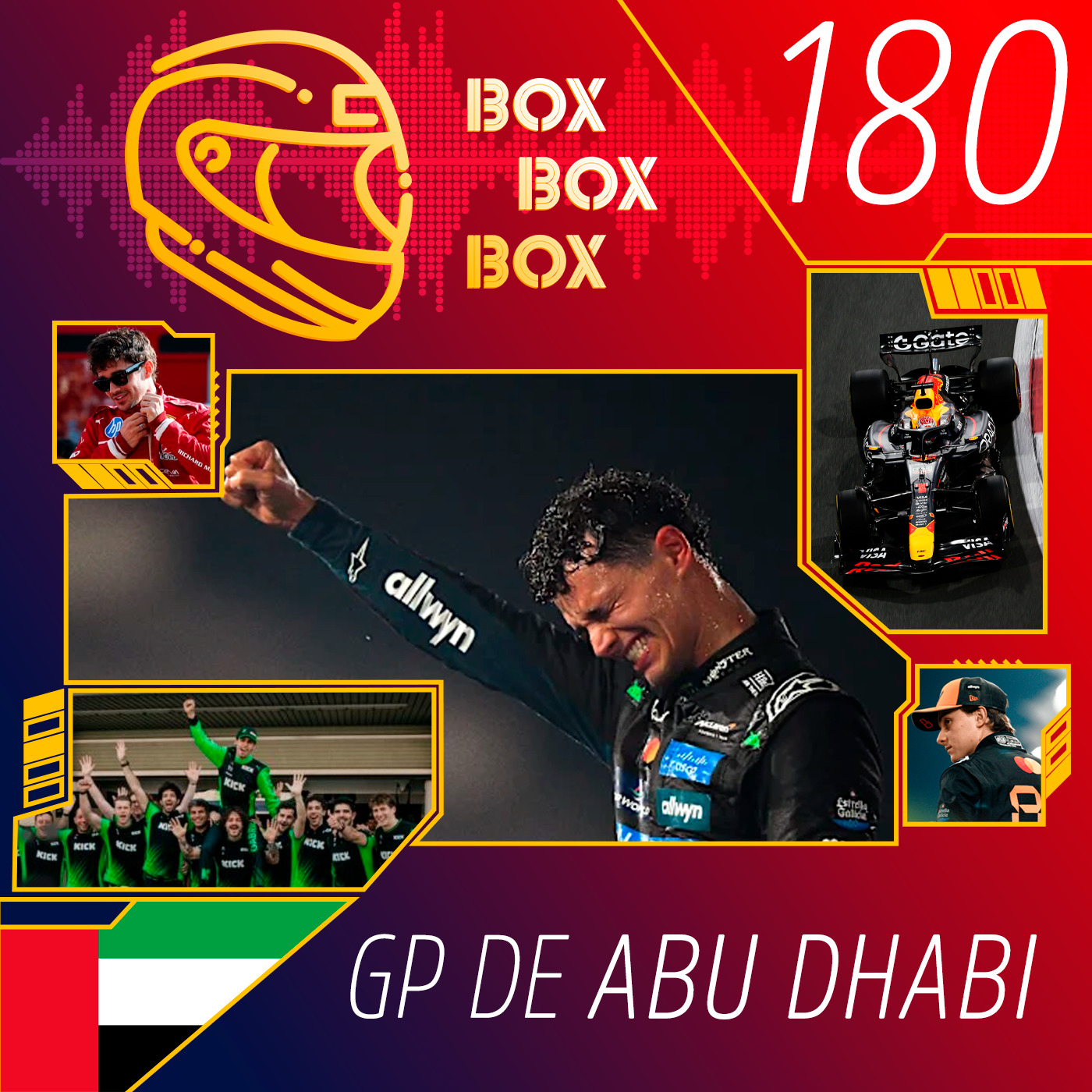 #180 - GP de Abu Dhabi - Choro, pressão, consistência e... CAMPEÃO!