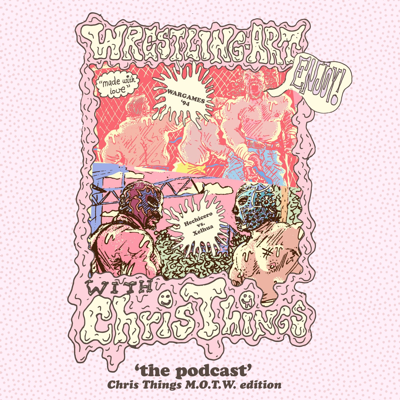 Wrestling Art with Chris Things