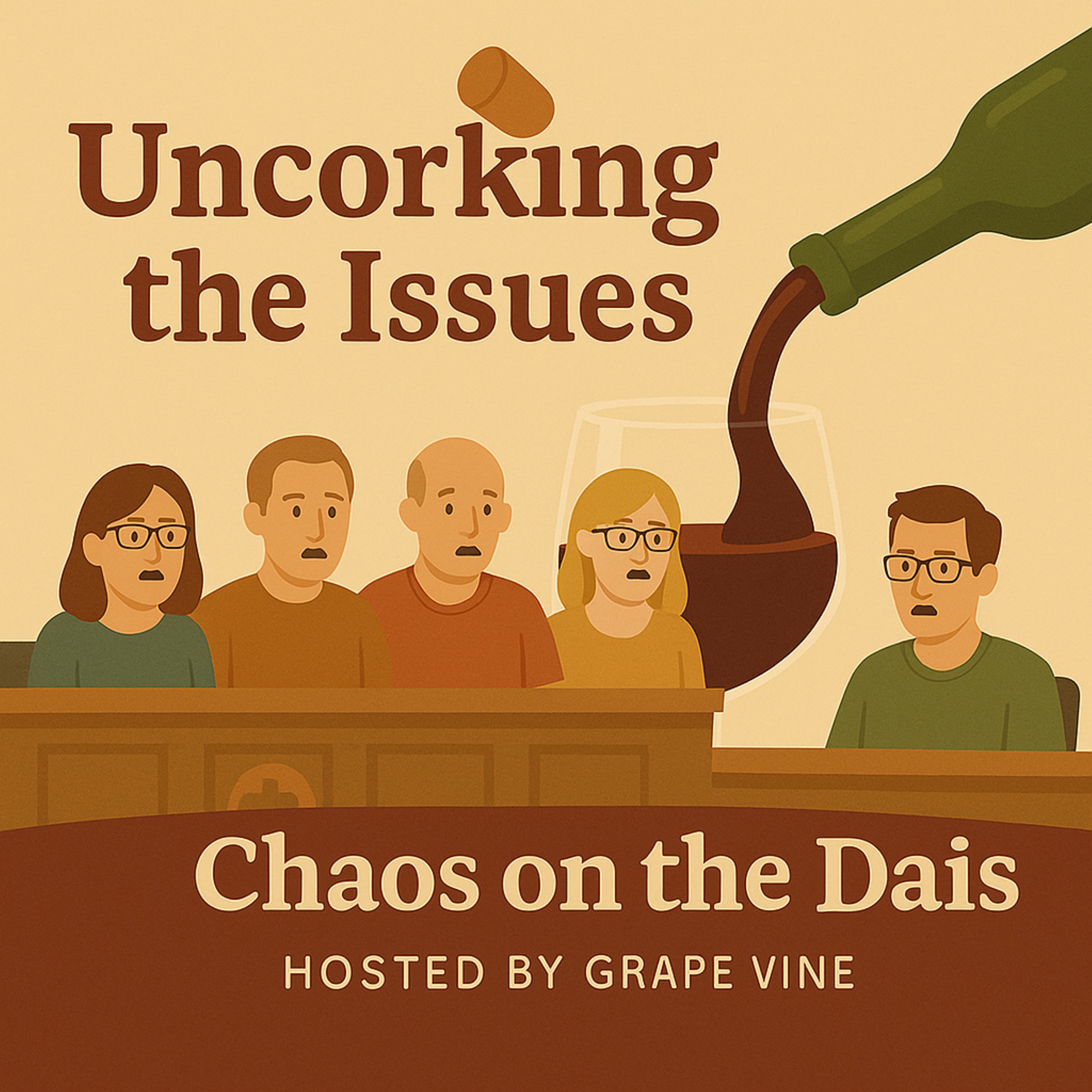 The Weekly Pour_Episode 1_Chaos on the Dais episode artwork