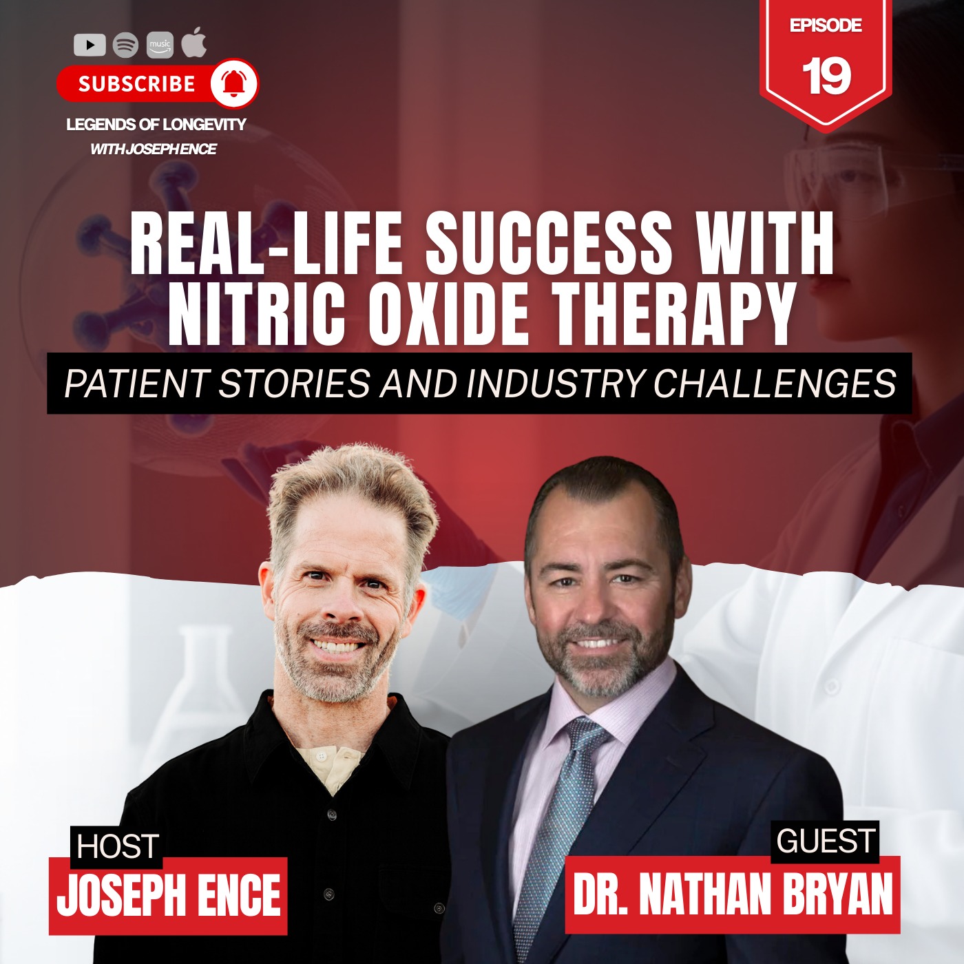 Nitric Oxide Supplements Explained by Dr. Nathan Bryan episode artwork