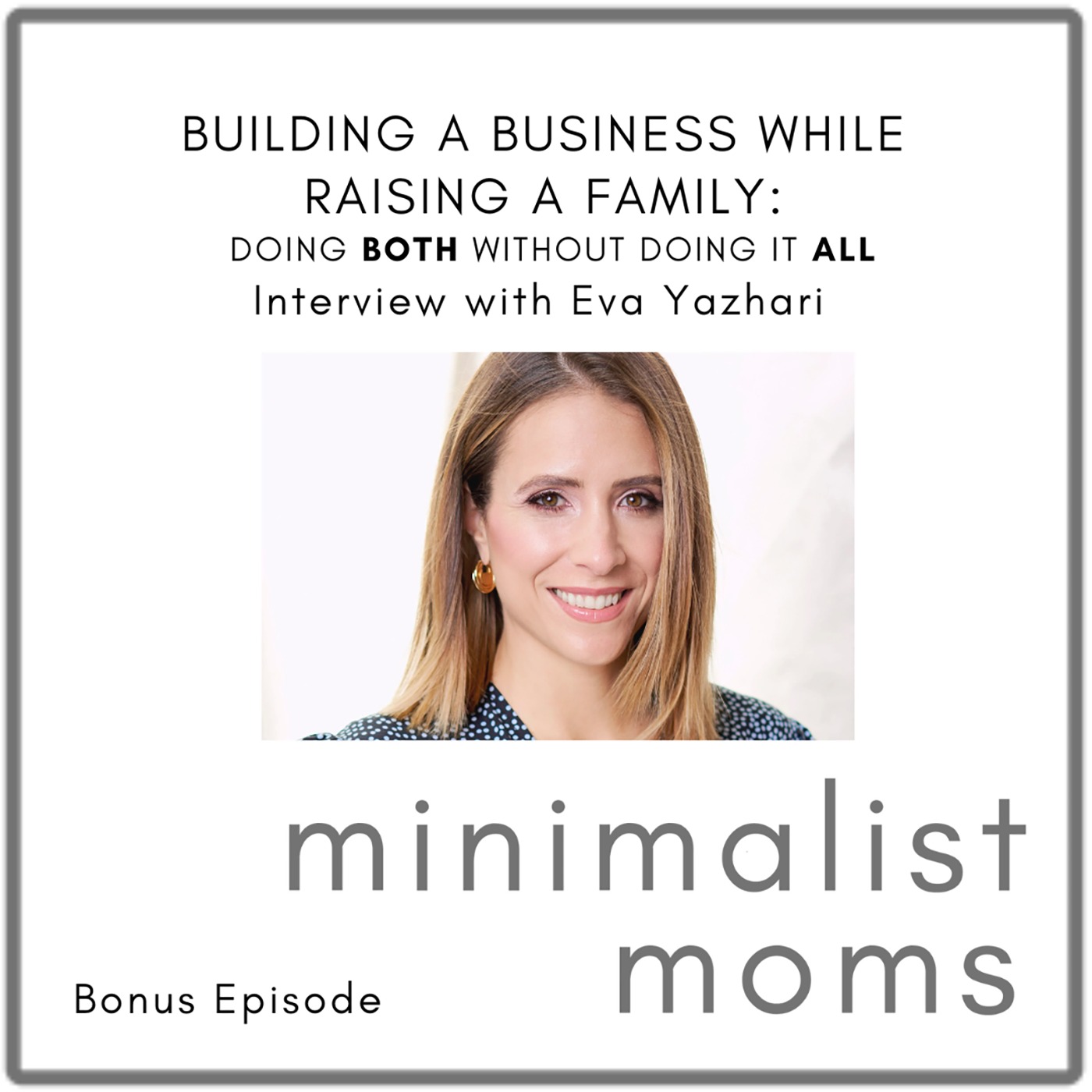 Minimalist Moms Podcast | Simple Living for Overwhelmed Moms