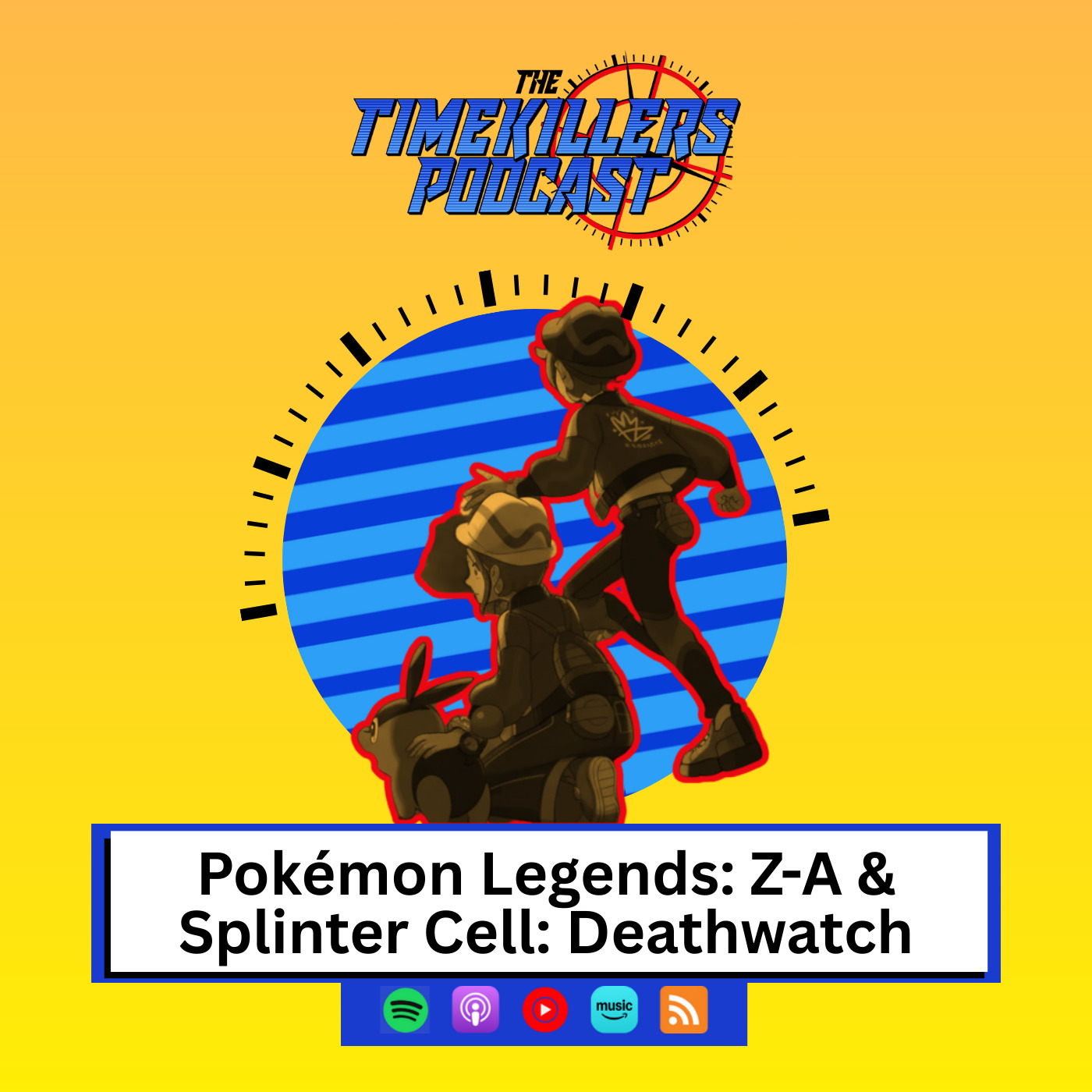 Pokémon Legends: Z-A & Splinter Cell: Deathwatch episode artwork