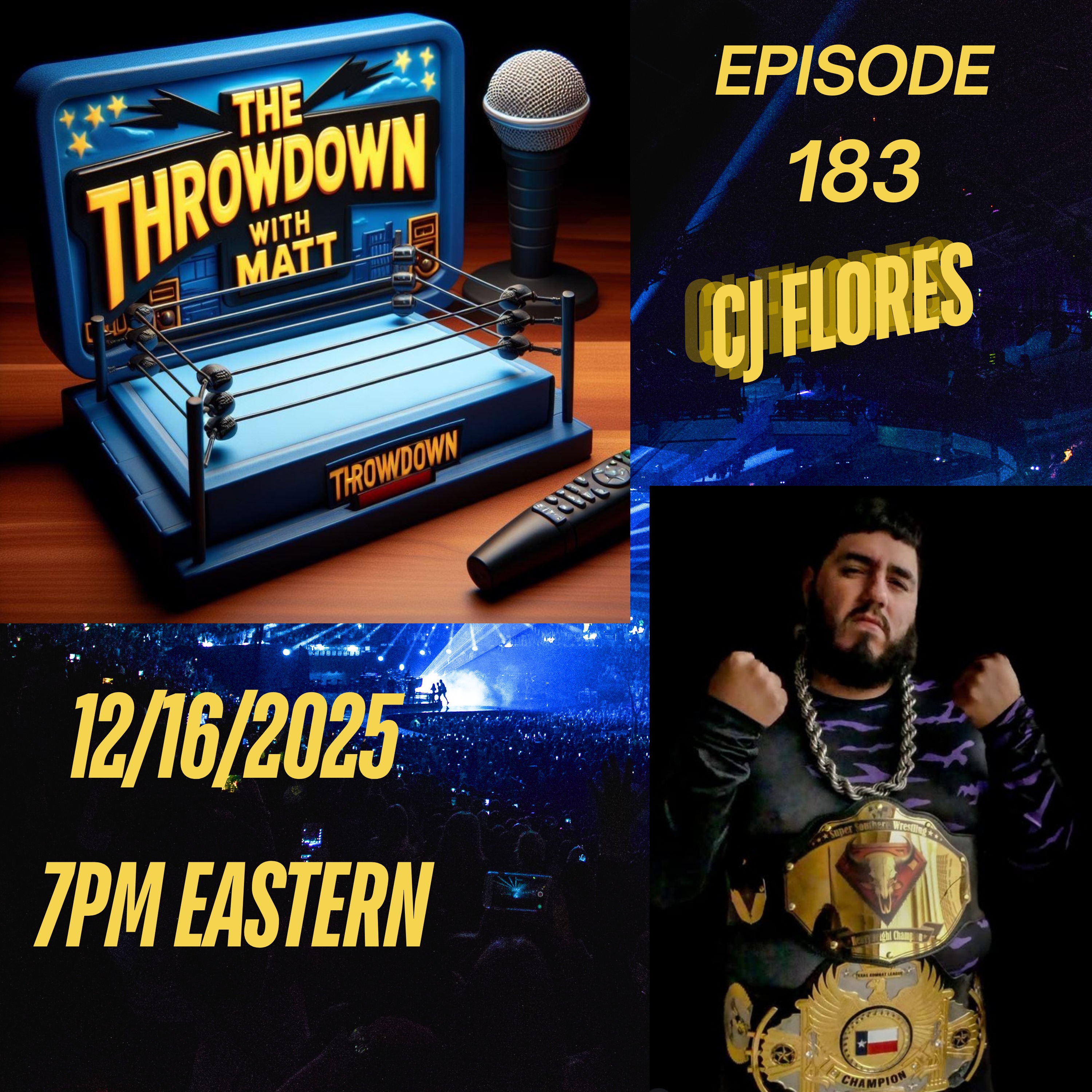 The Throwdown Episode 183: CJ Flores episode artwork