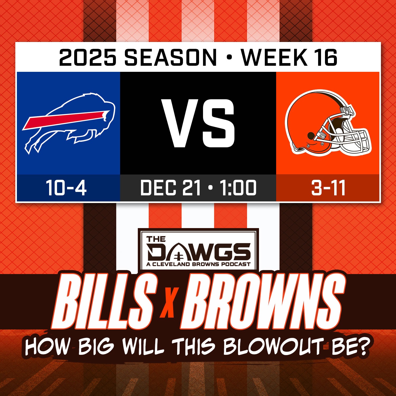 Bills x Browns: Game Preview - How Bad Will The Blowout Be This Week? - Cleveland Browns Podcast for 12/18/25