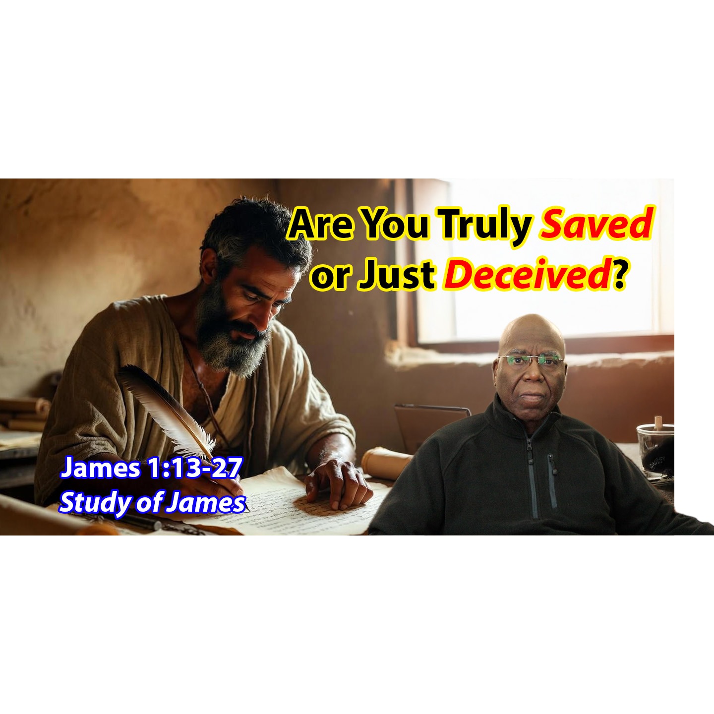 Are You Truly Saved or Just Deceived? (James 1:13-27)