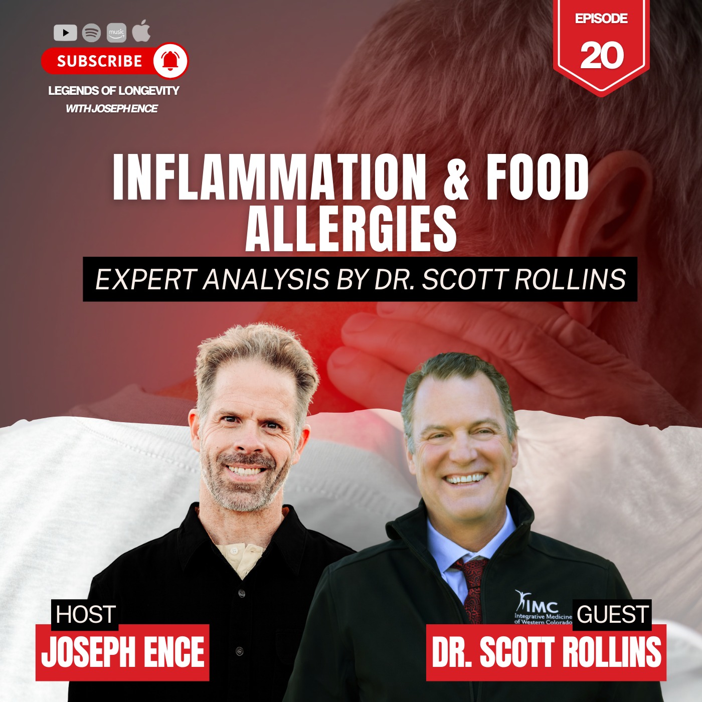 Chronic Inflammation & Food Allergies: What You Need to Know from Dr. Scott Rollins episode artwork