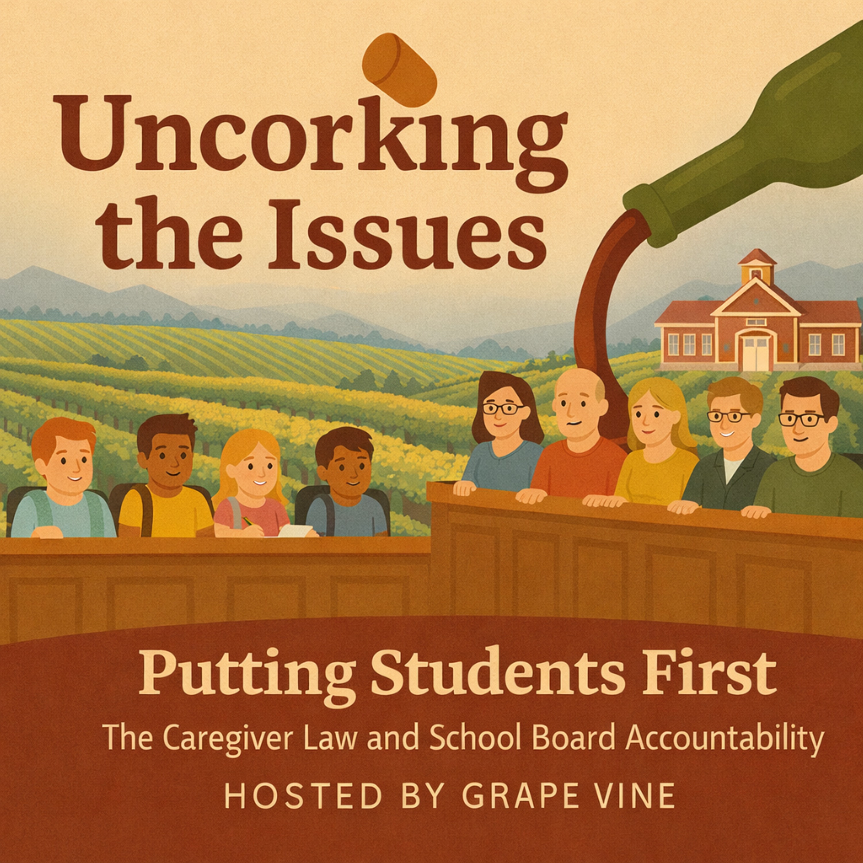 The Weekly Pour_Episode 5_Putting Students First: The Caregiver Law and School Board Accountability. episode artwork