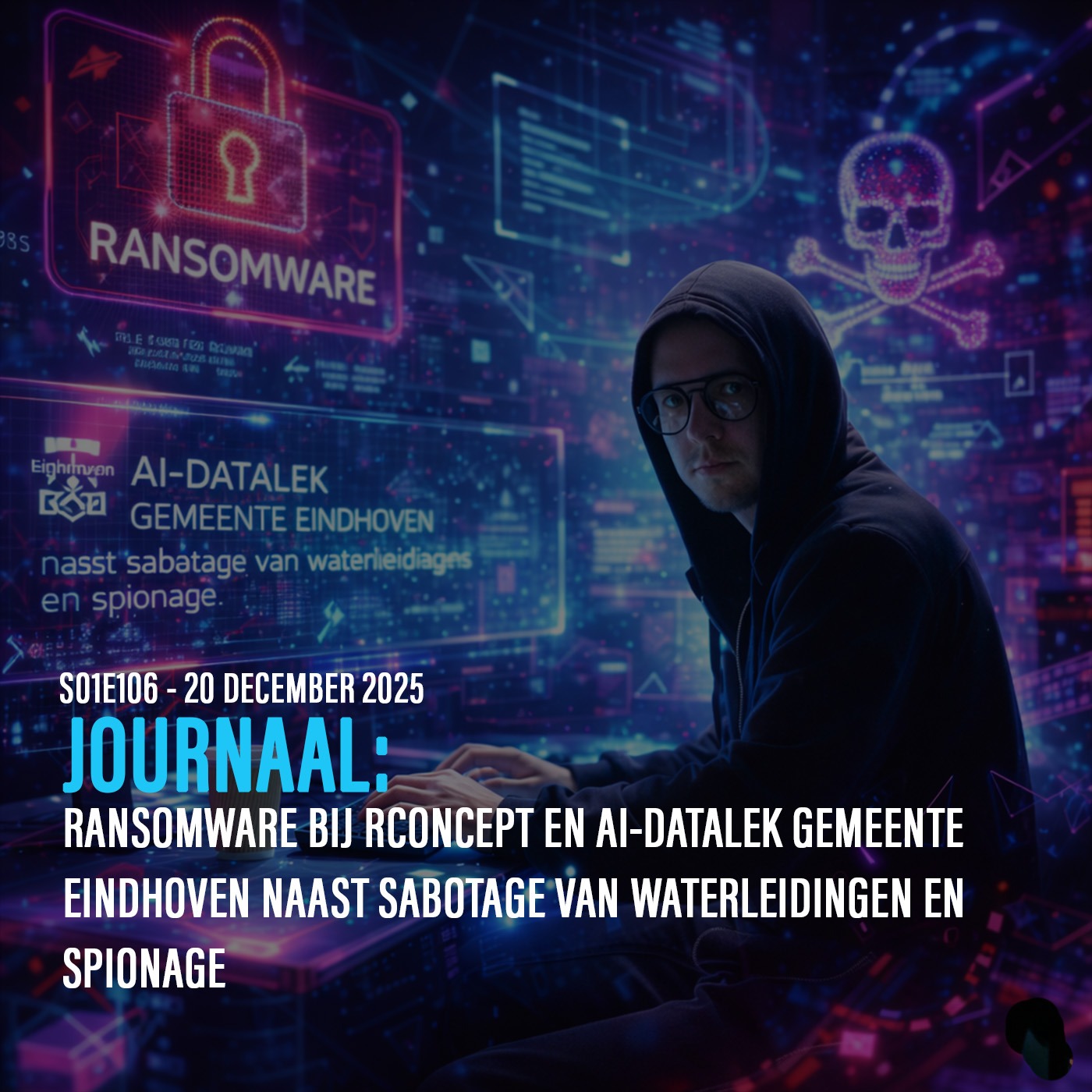 DE ANALYSE: Ransomware bij Rconcept en AI-datalek gemeente Eindhoven naast sabotage van waterleidingen en spionage episode artwork