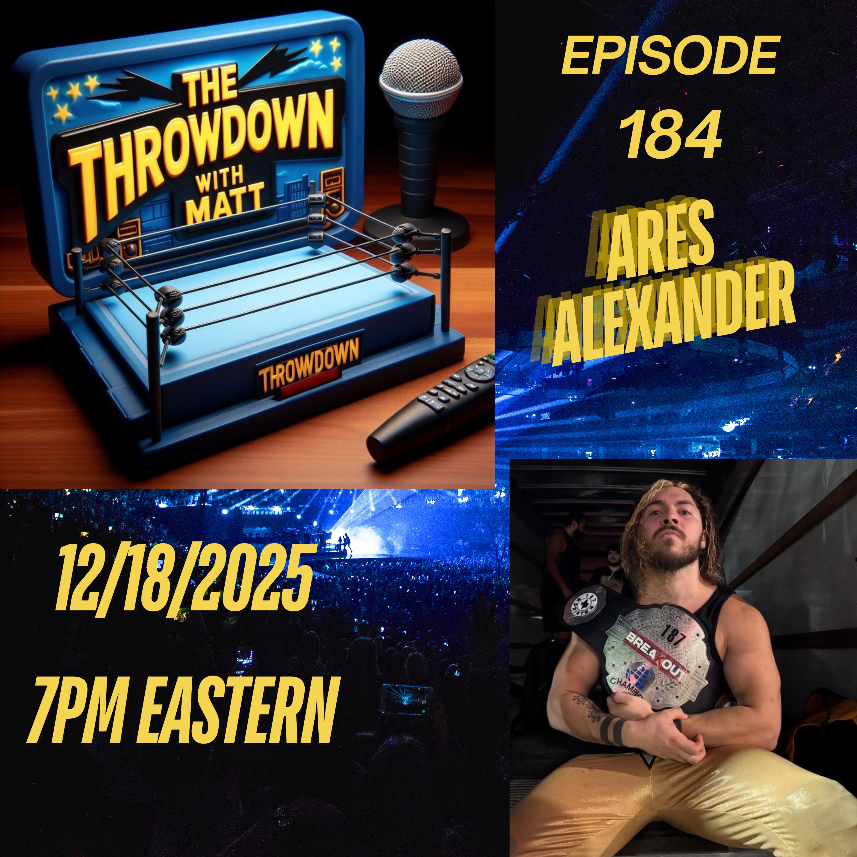The Throwdown: Episode 184: Ares Alexander episode artwork