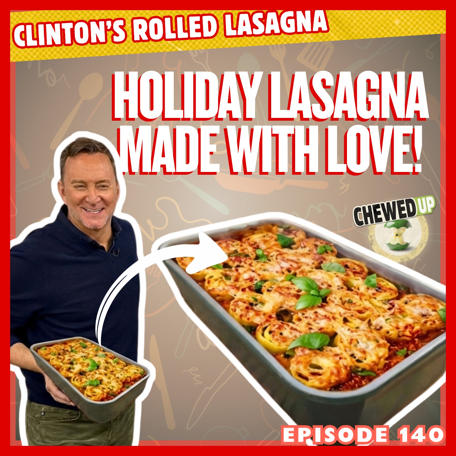 Clinton's Rolled Lasagna | A Holiday Lasagna Made With Love