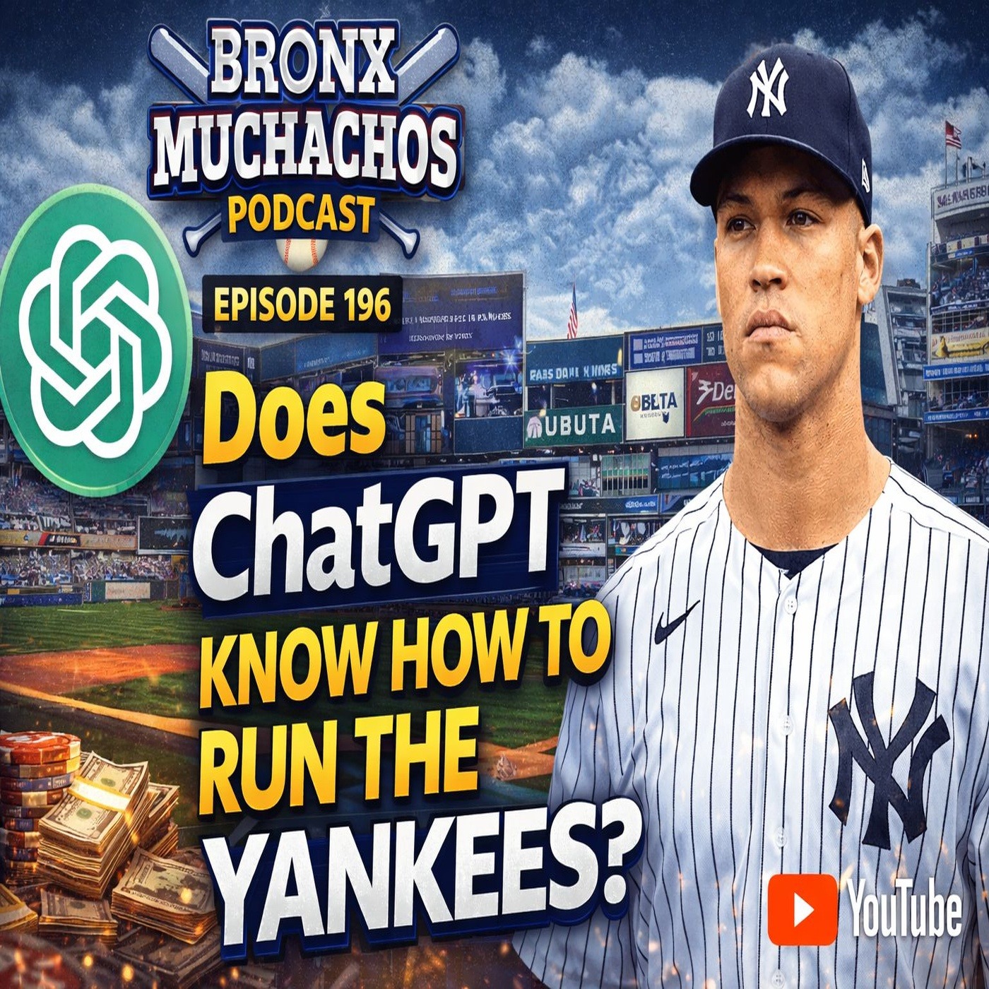 Episode 196: Can ChatGPT Run The Yankees Better Than Hal? episode artwork