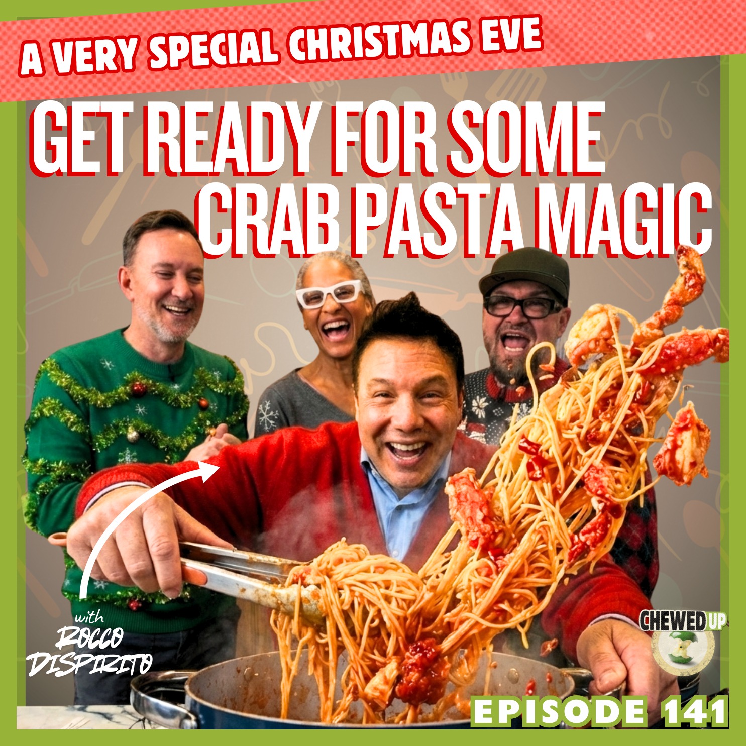 A Very Special Christmas Eve | Blue Crab Spaghetti with Rocco DiSpirito