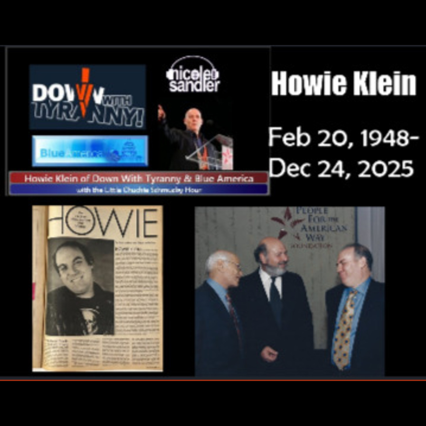 Rest in Power Howie Klein 1948-2025