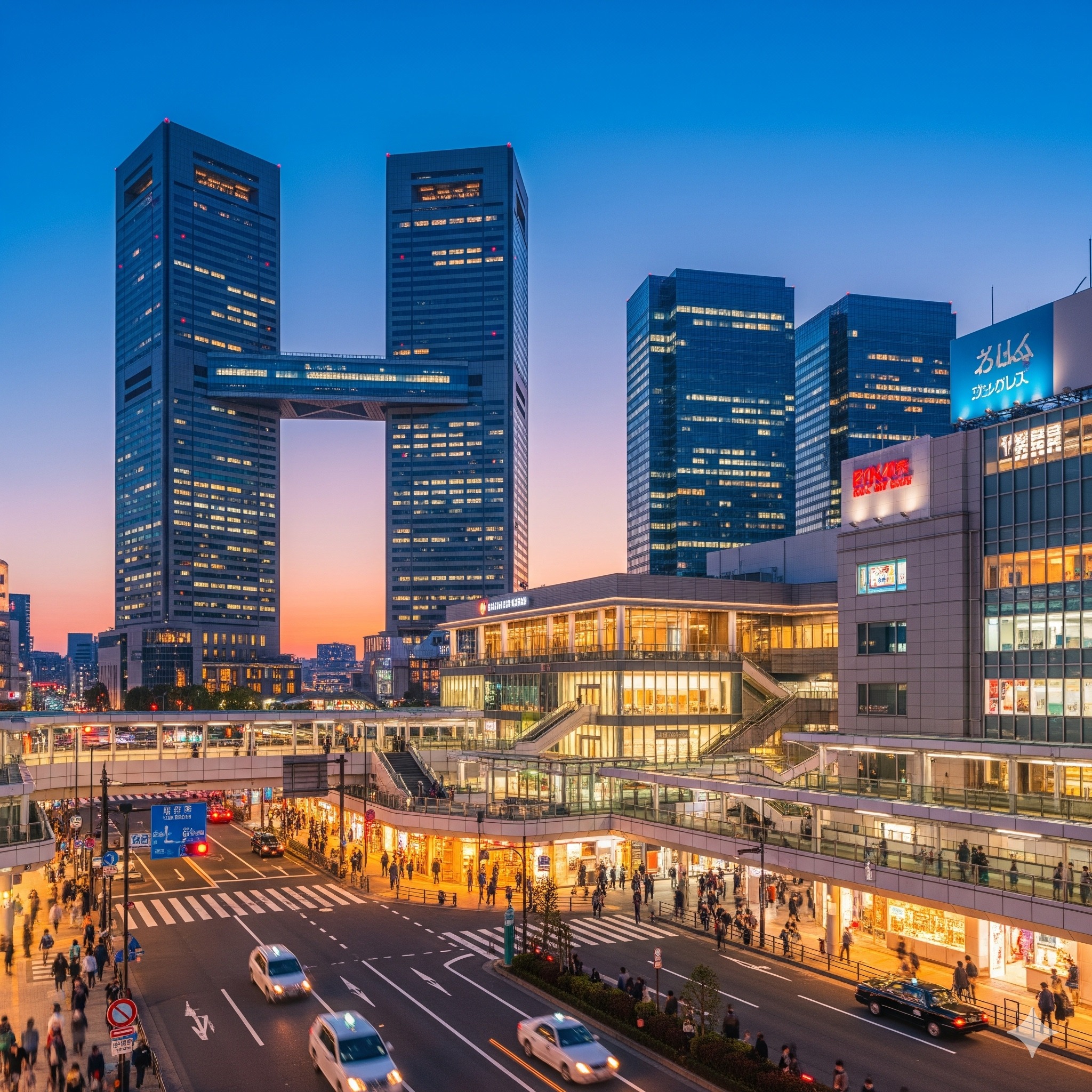 (JPN) 大阪の梅田という都市が持つ重層的な歴史と、現代の風景、文化的価値.