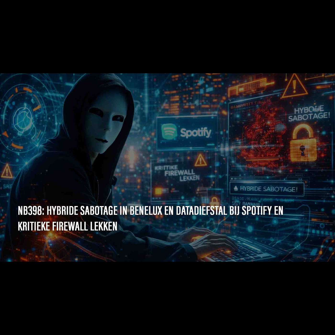 DE DISCUSSIE: NB398: Hybride sabotage in Benelux en datadiefstal bij Spotify en kritieke firewall lekken episode artwork