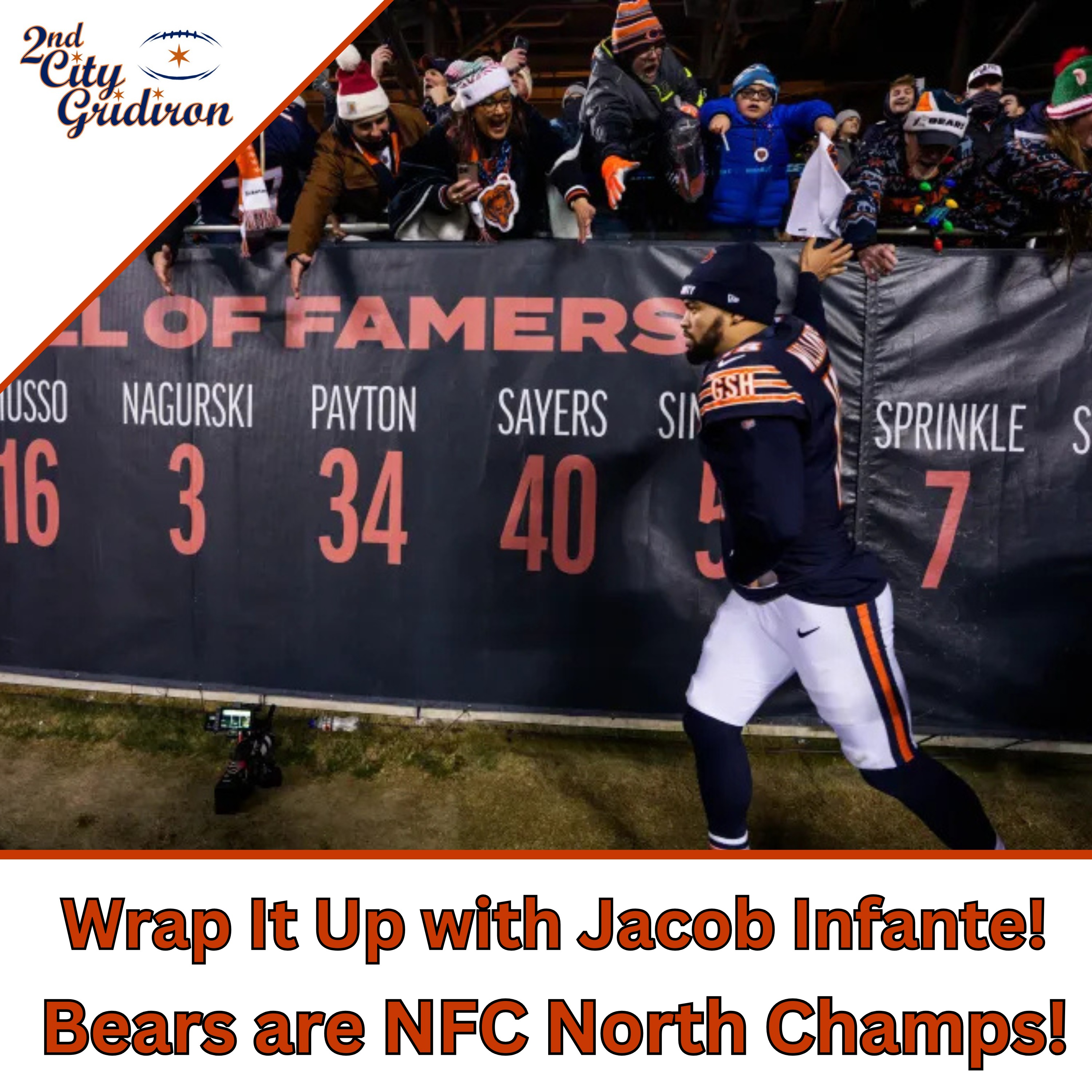 Wrap It Up: The Chicago Bears are the NFC North Champs!