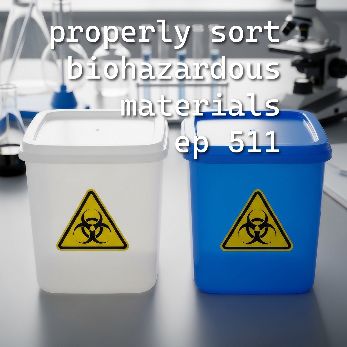 properly sort biohazardous materials - ep 511