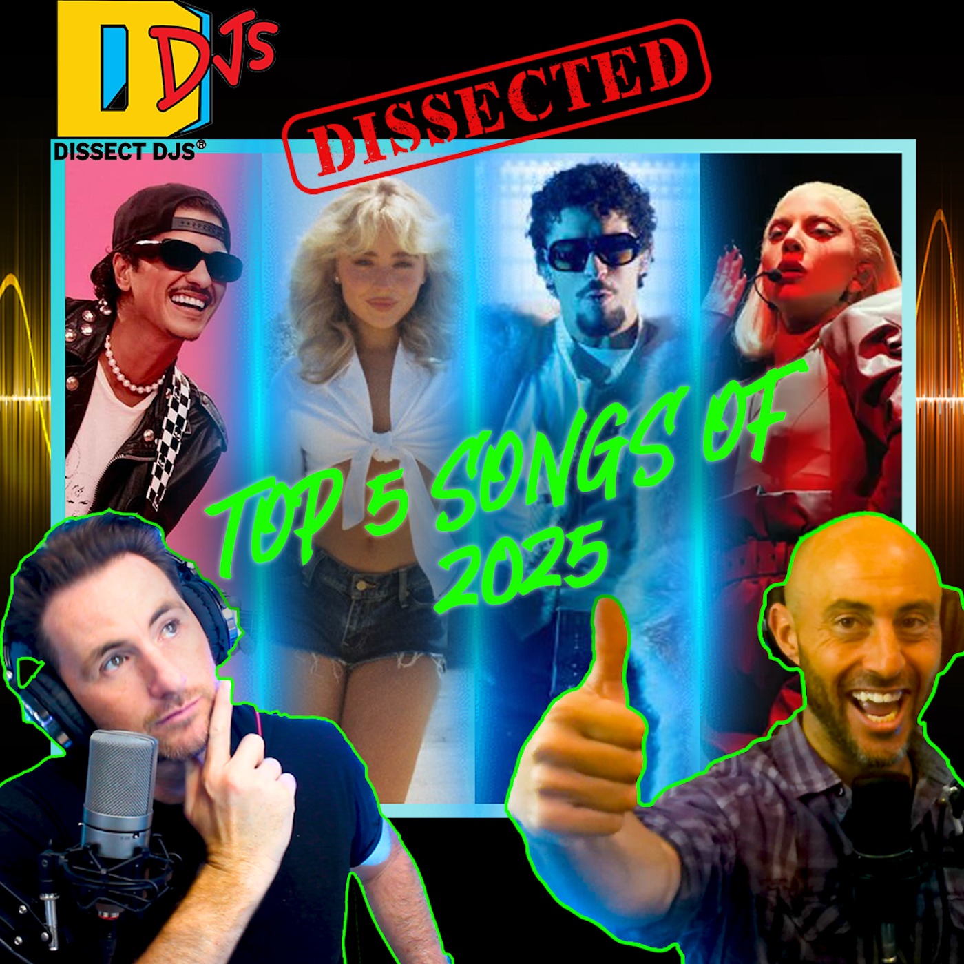 TOP 5 SONGS OF 2025 episode artwork