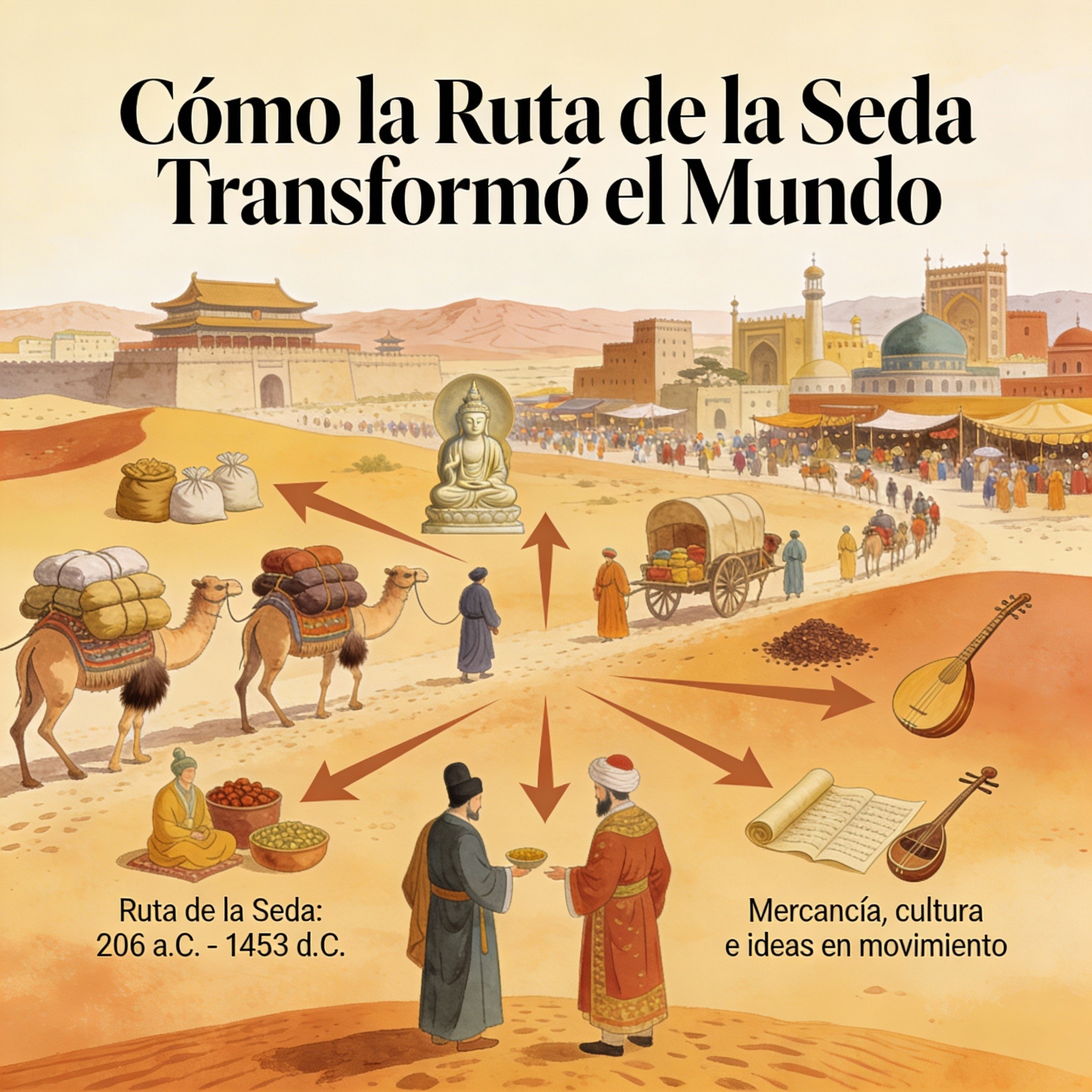 La Ruta de la Seda, la red comercial que cambió la historia del mundo episode artwork