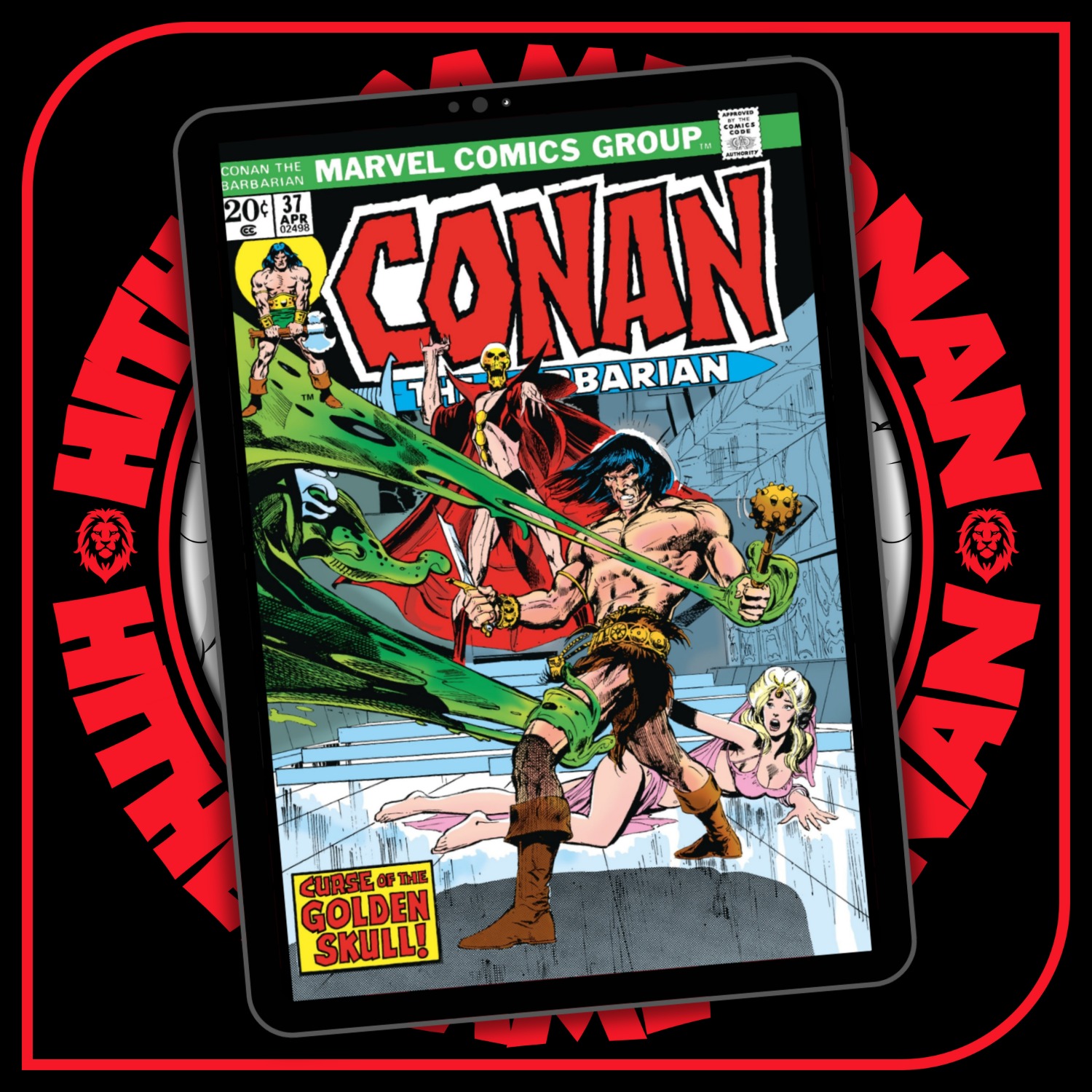 Conan the Barbarian #37 (Marvel: 1974) | Hither Came Conan (59) episode artwork