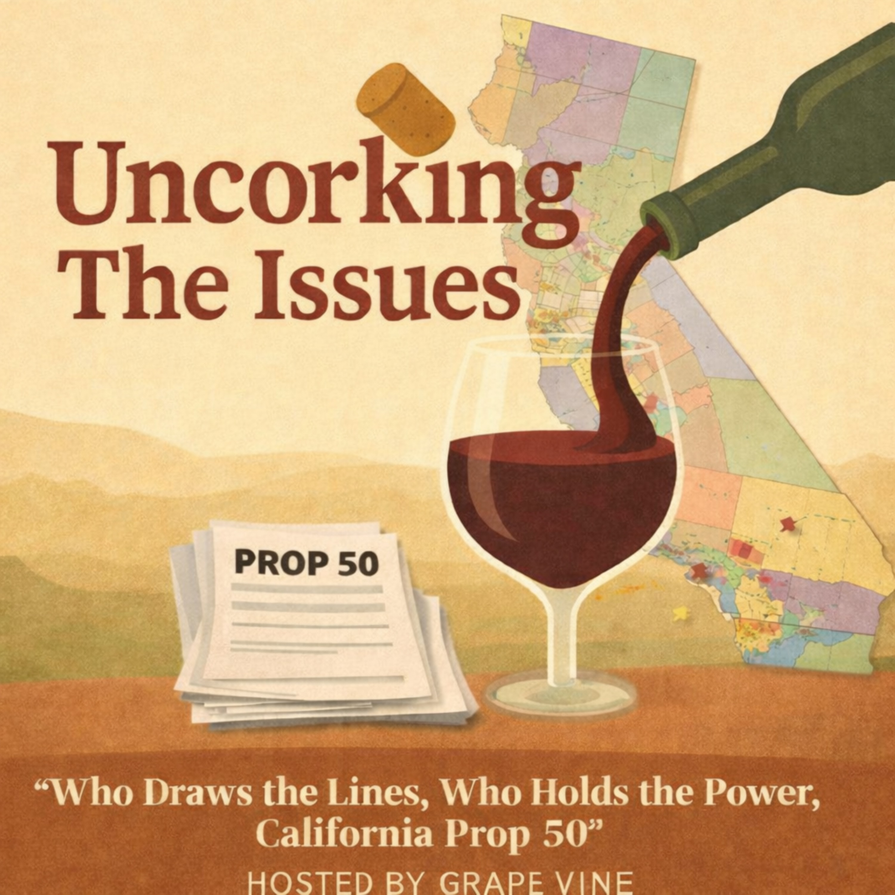 The Weekly Pour_Episode 7_" Who Draws the Lines, Who Holds the Power, California Prop 50"” episode artwork