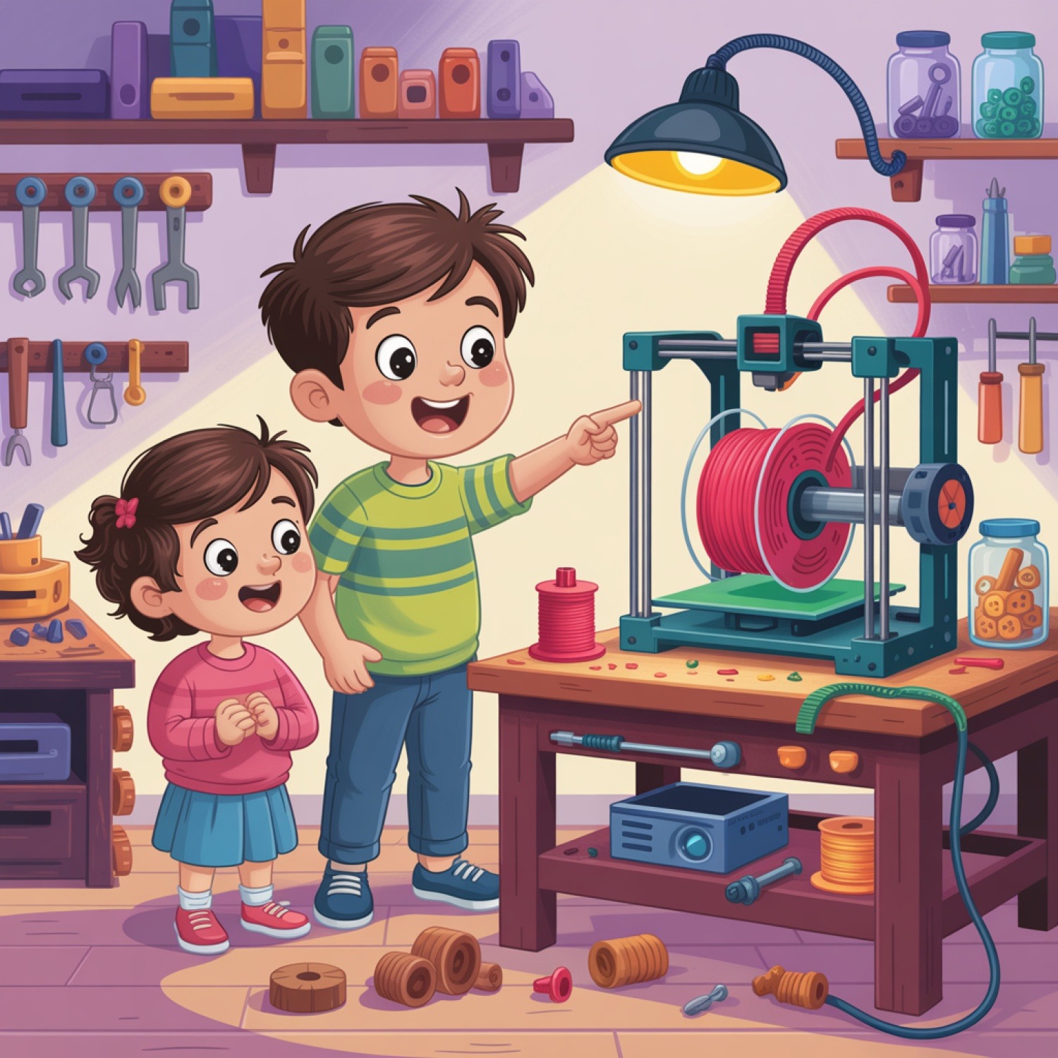 Tlačiareň, ktorá stavala hračky: Ako súrodenci opravili autíčko pomocou 3D tlače