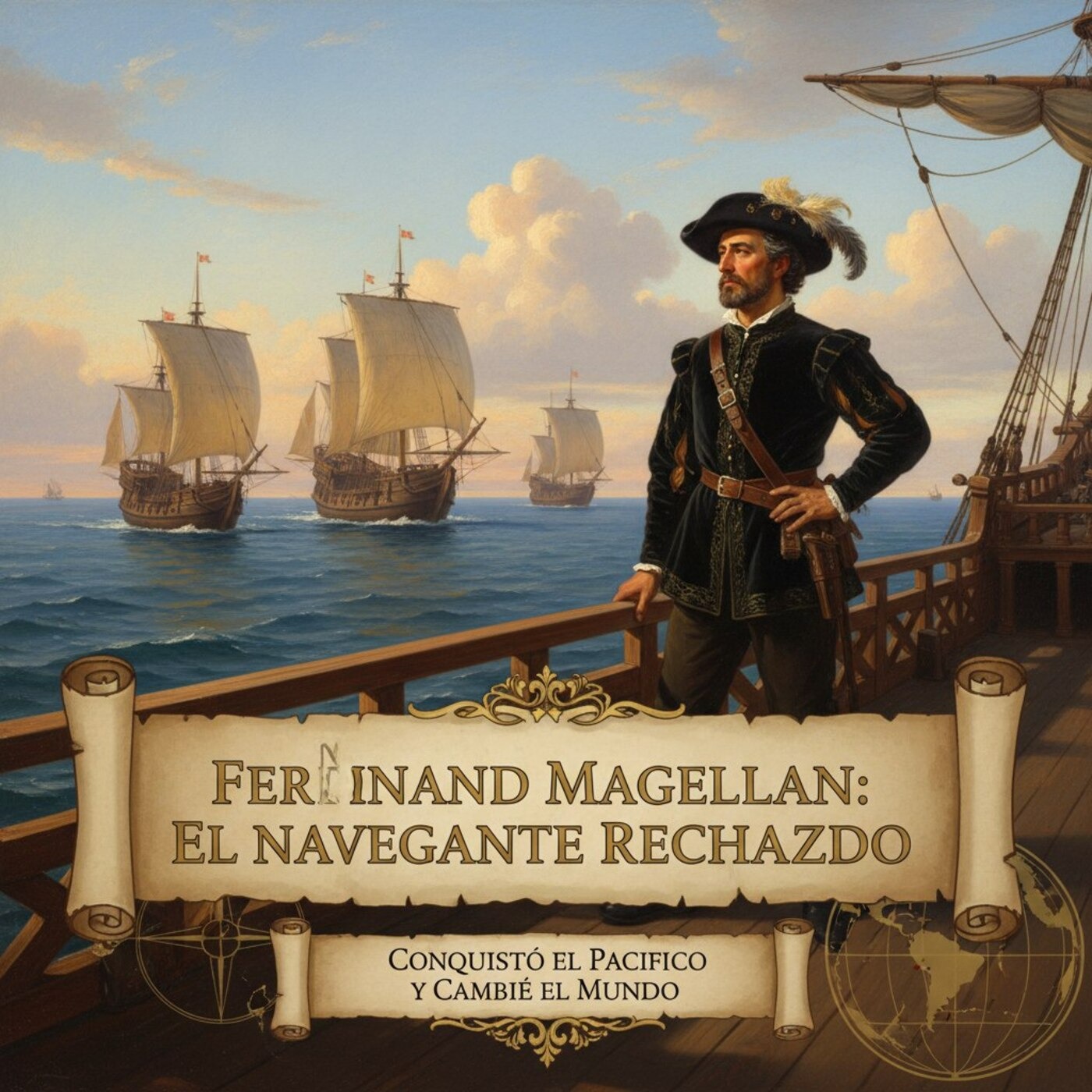 ¡Magallanes: El Navegante Rechazado que Conquistó el Pacífico y Cambió el Mundo! episode artwork