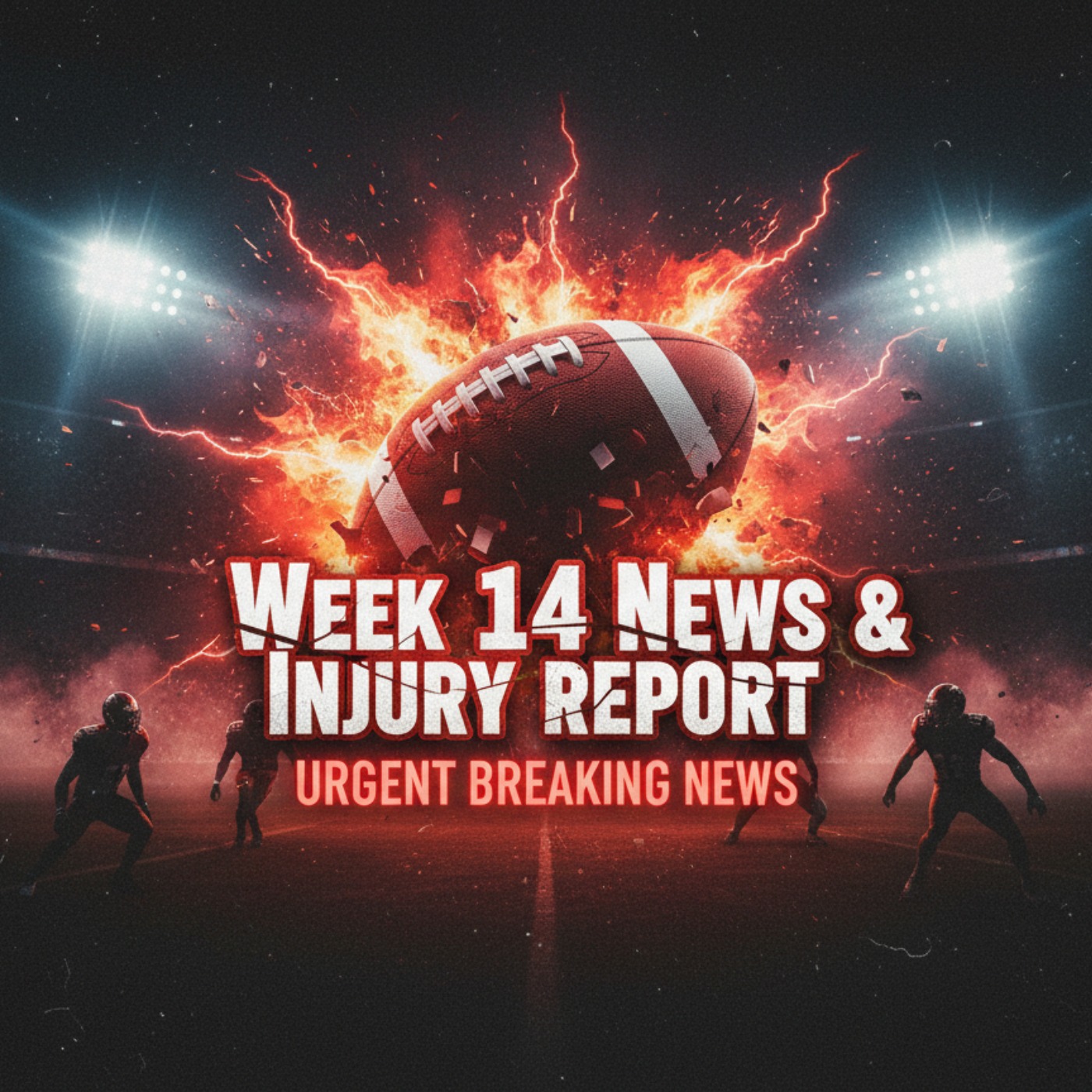 Unveil the TOP Fantasy Football Injury Secrets for Your Week 14 Start Sit DECISION! episode artwork