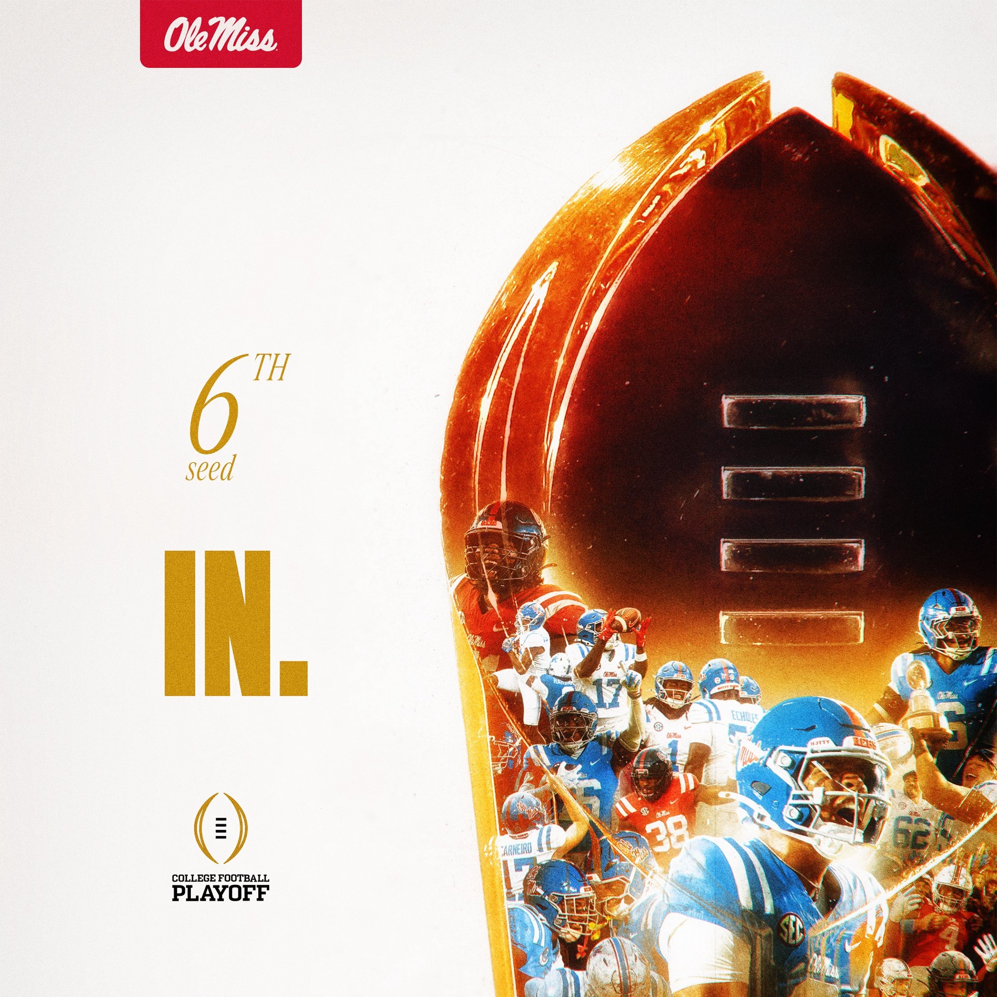 Ole Miss is College Football Playoff bound!